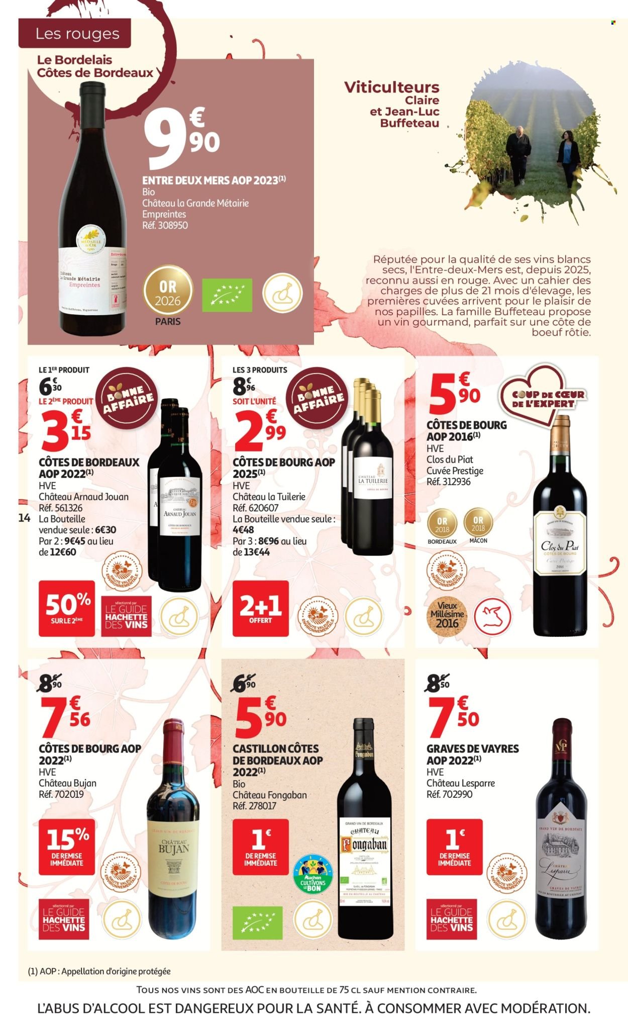 Catalogue AUCHAN - Foire aux vins