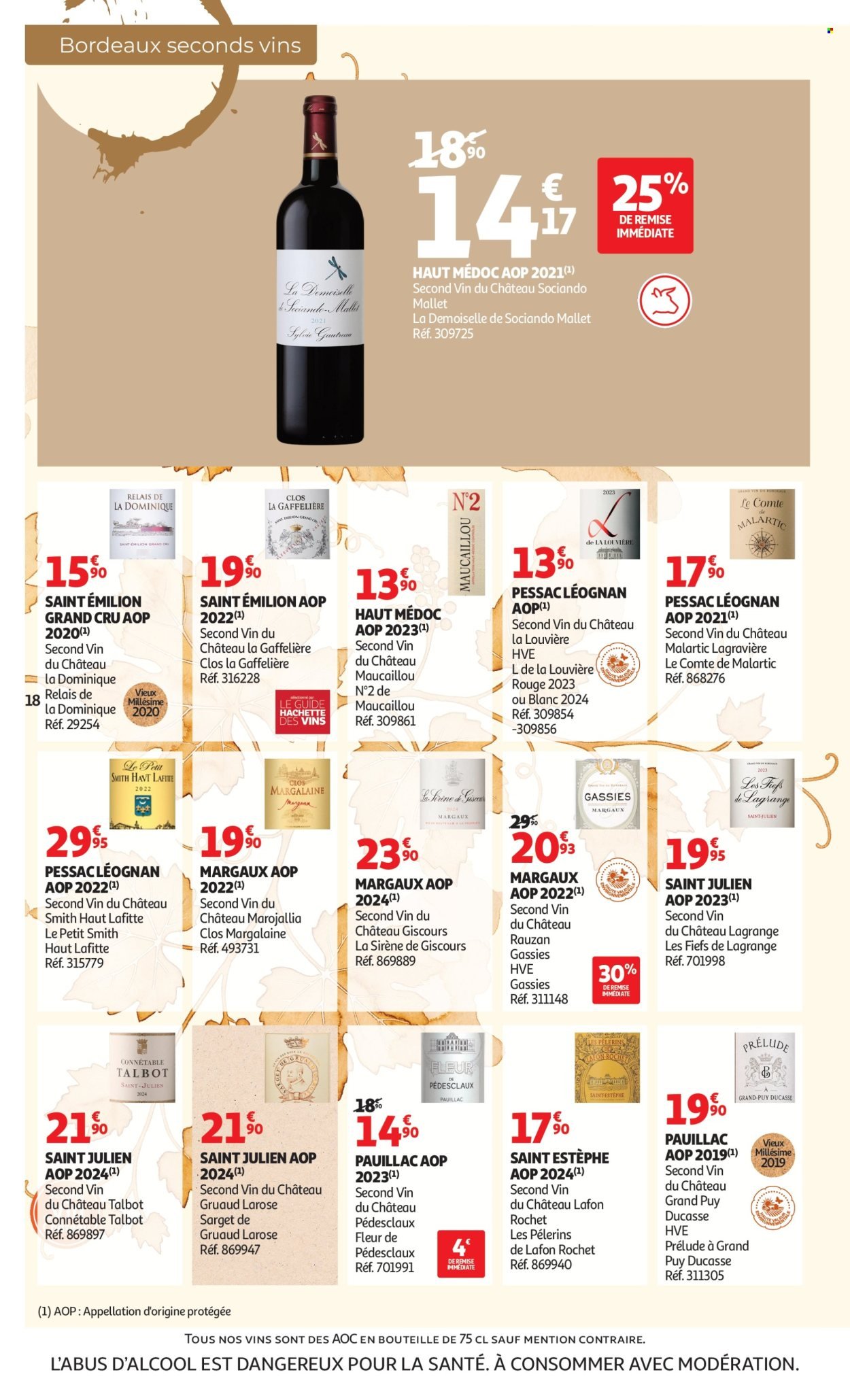 Catalogue AUCHAN - Foire aux vins
