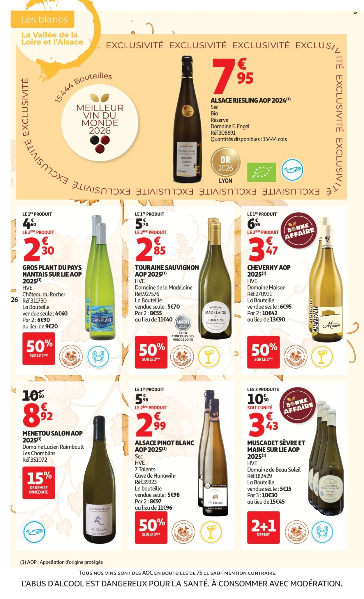 Catalogue AUCHAN - Foire aux vins