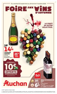 Catalogue AUCHAN - Foire aux vins