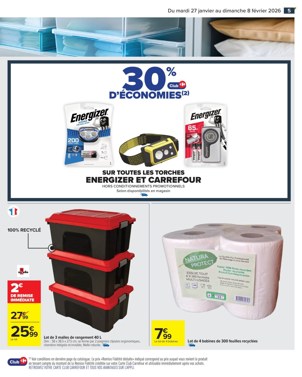 Catalogue CARREFOUR MARKET - NETTOYAGE, RANGEMENT, BRICOLAGE !