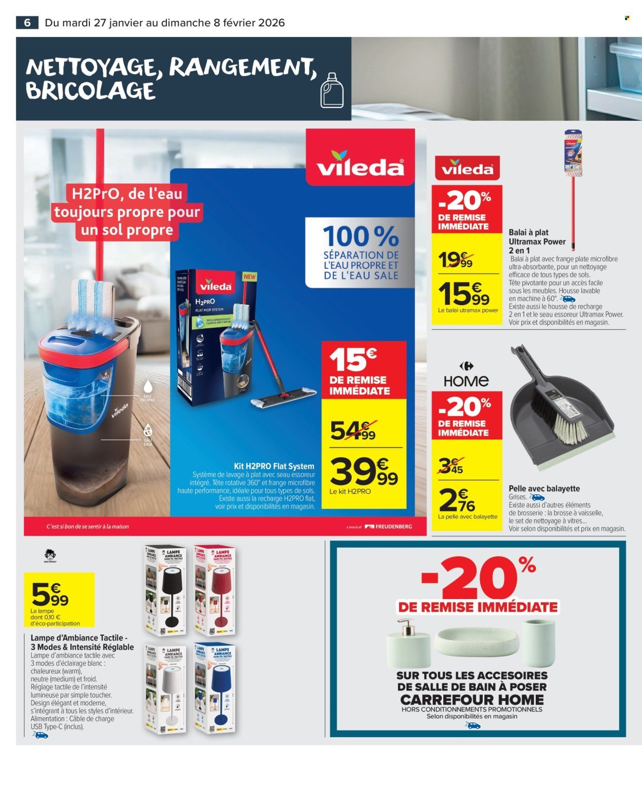 Catalogue CARREFOUR MARKET - NETTOYAGE, RANGEMENT, BRICOLAGE !