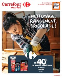 Catalogue CARREFOUR MARKET - NETTOYAGE, RANGEMENT, BRICOLAGE !