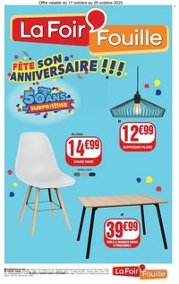 Catalogue LA FOIR'FOUILLE - Du vendredi 17 octobre 2025