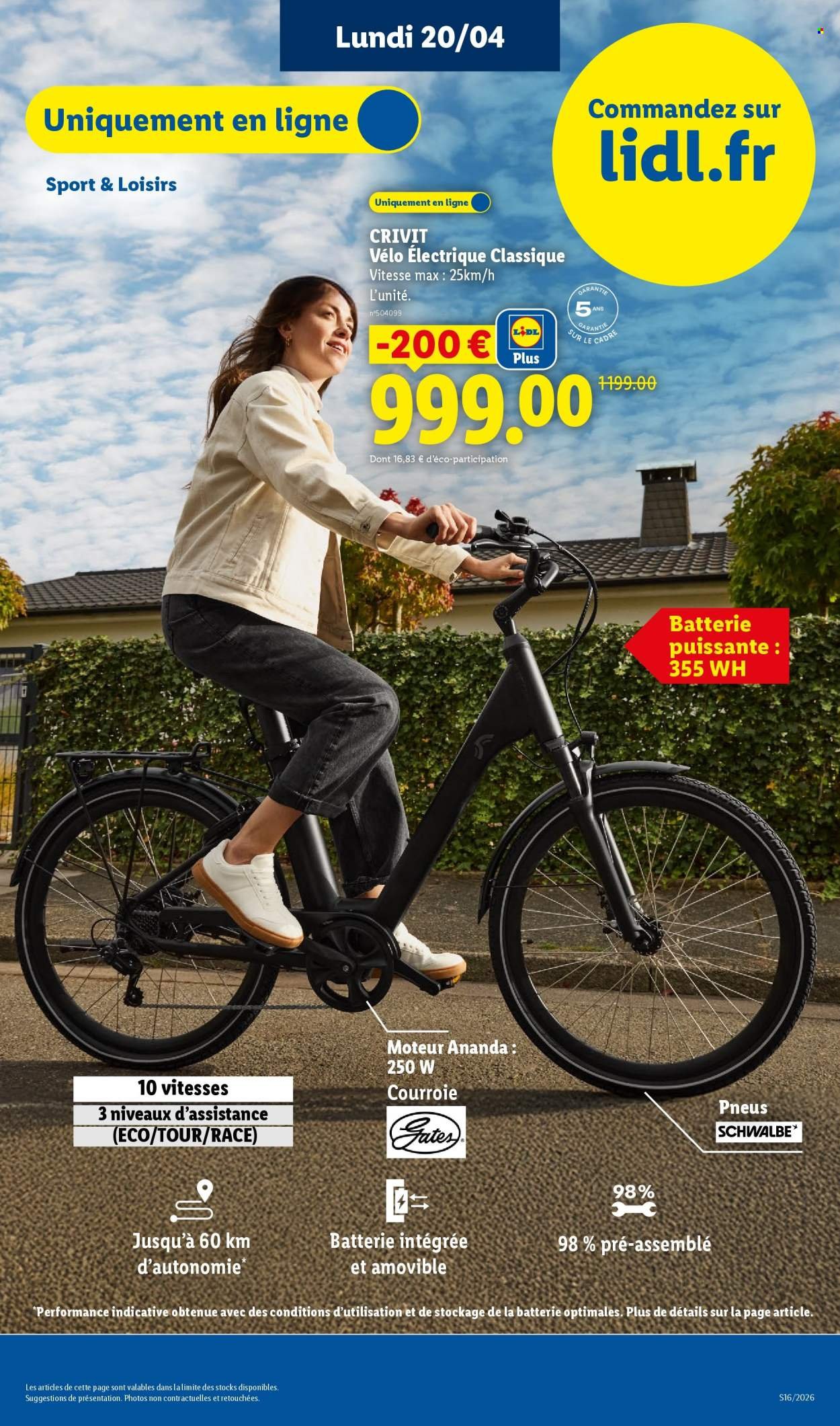 Catalogue LIDL - Les Exclus Web de la semaine