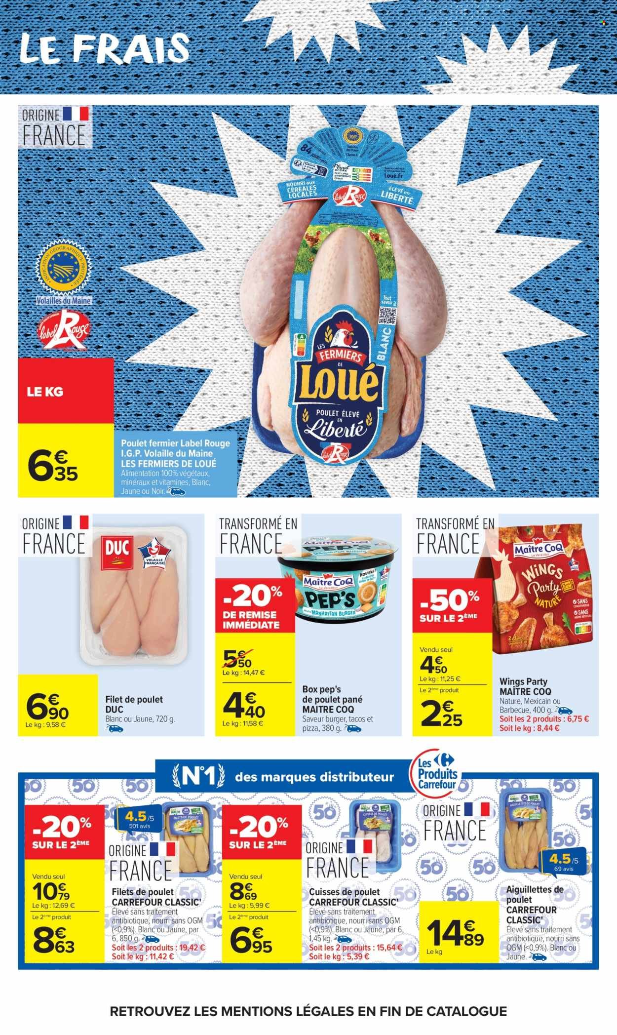 Catalogue CARREFOUR MARKET - LE MOIS -50% SUR LE 2ÈME (2026-05-26 - 2026-06-07)