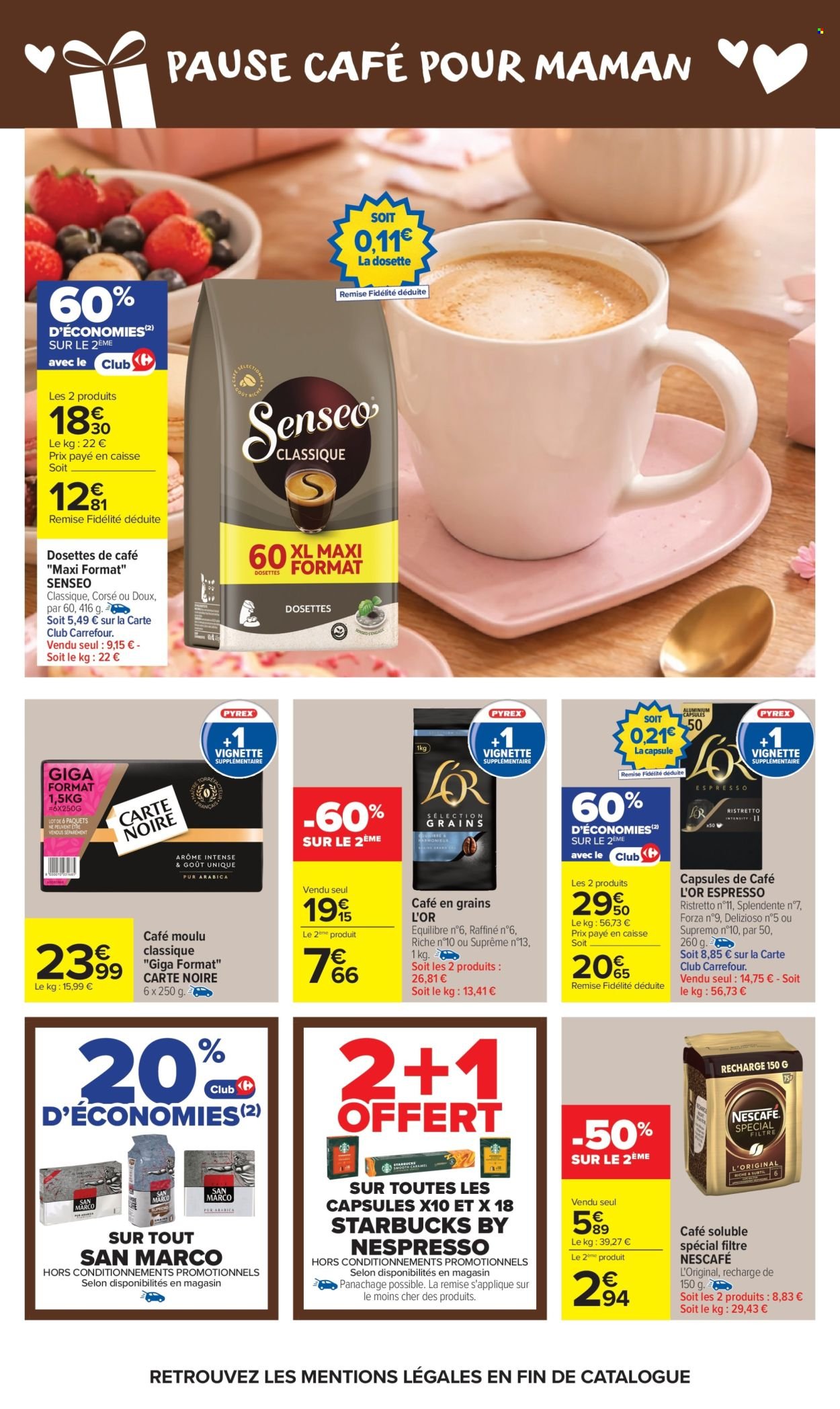 Catalogue CARREFOUR MARKET - LE MOIS -50% SUR LE 2ÈME (2026-05-26 - 2026-06-07)