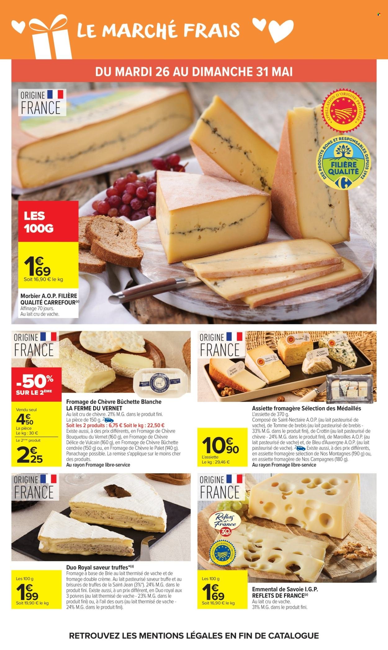 Catalogue CARREFOUR MARKET - LE MOIS -50% SUR LE 2ÈME (2026-05-26 - 2026-06-07)