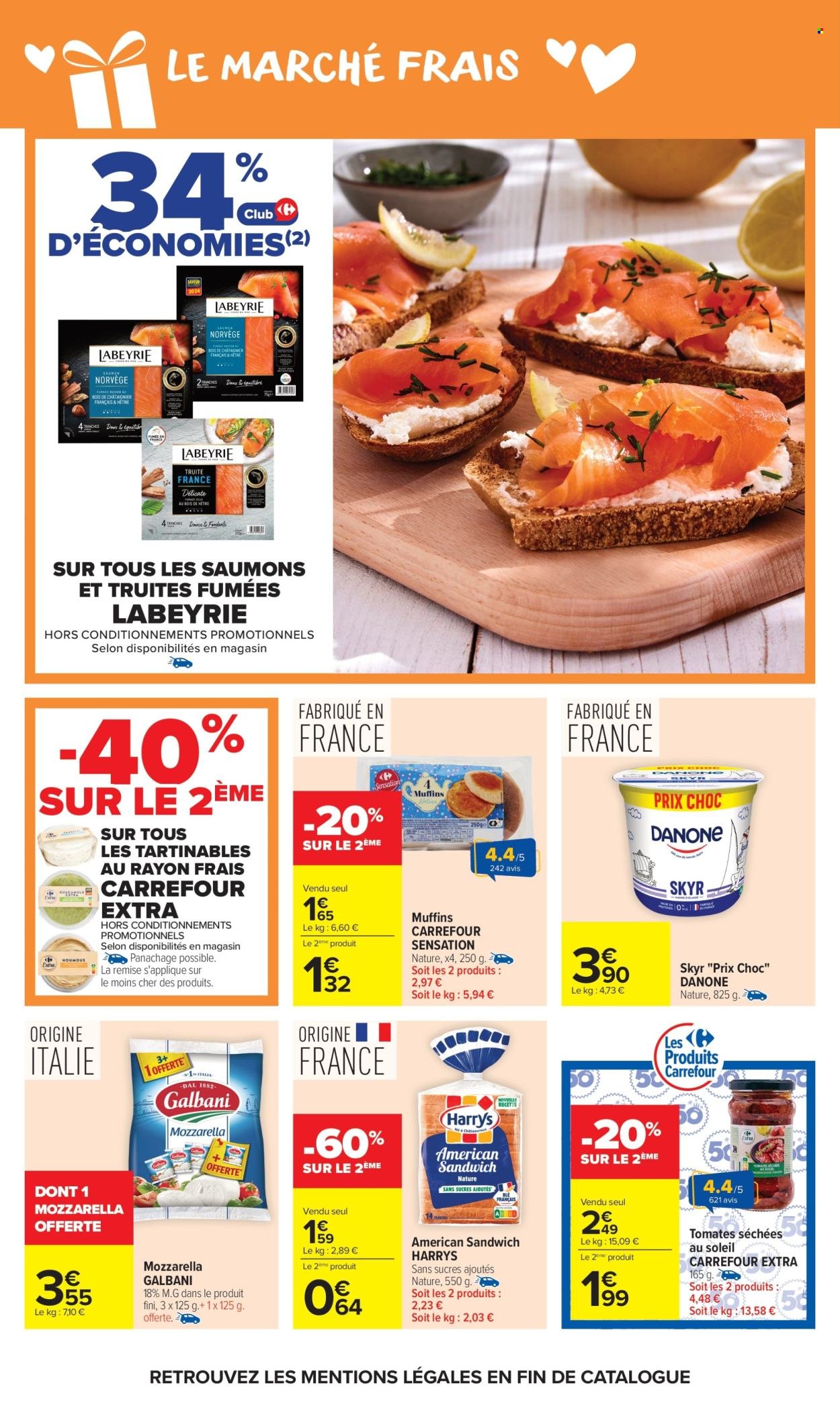 Catalogue CARREFOUR MARKET - LE MOIS -50% SUR LE 2ÈME (2026-05-26 - 2026-06-07)