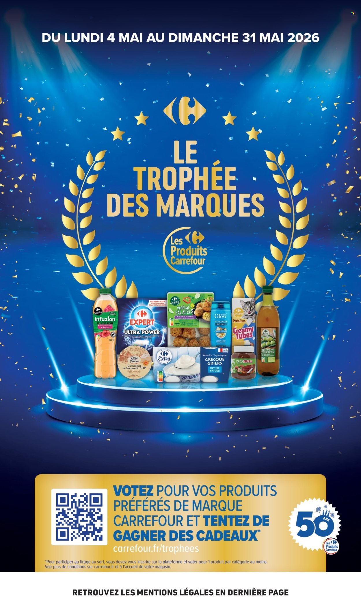 Catalogue CARREFOUR MARKET - LE MOIS -50% SUR LE 2ÈME (2026-05-26 - 2026-06-07)