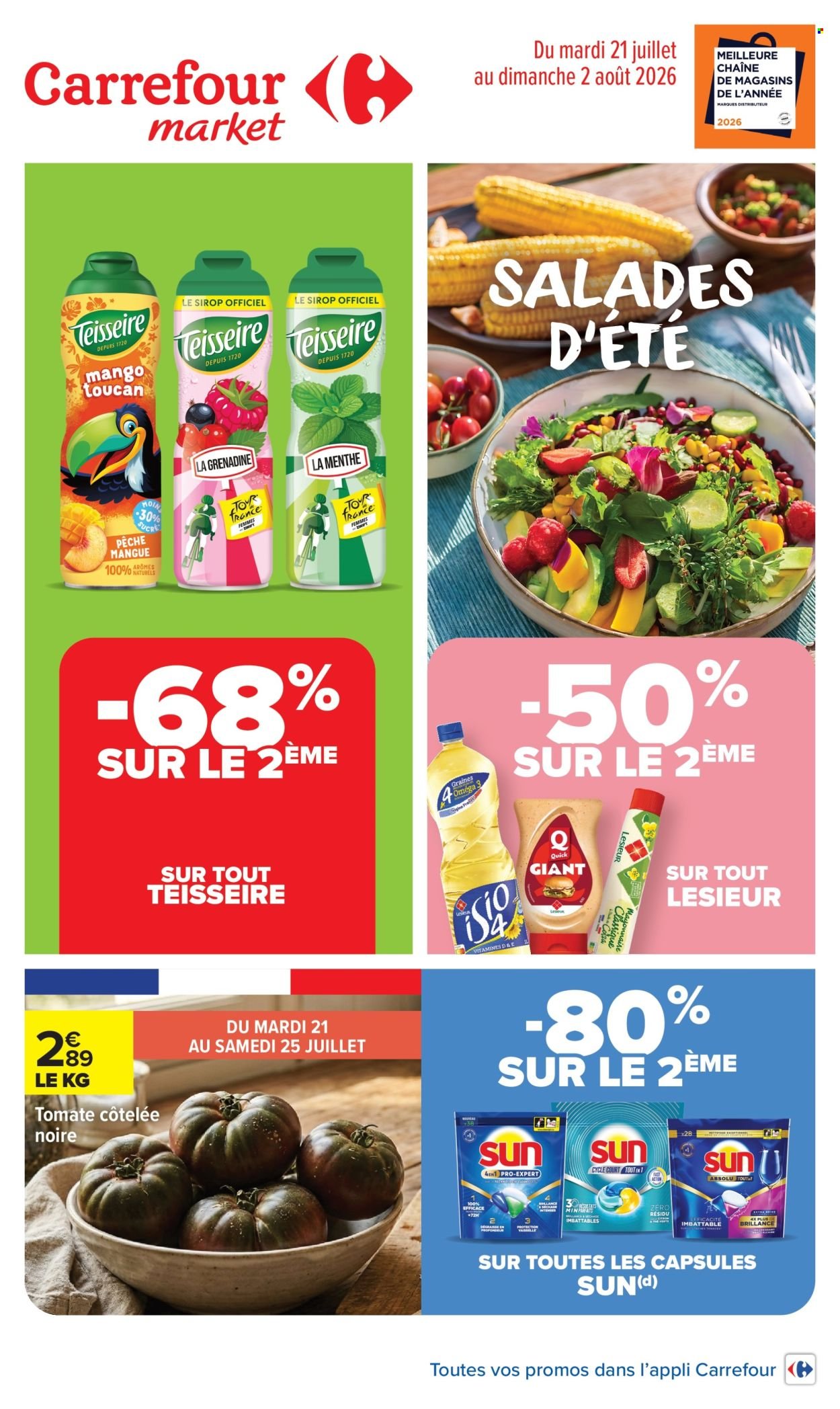 Catalogue CARREFOUR MARKET - SALADES D'ÉTÉ