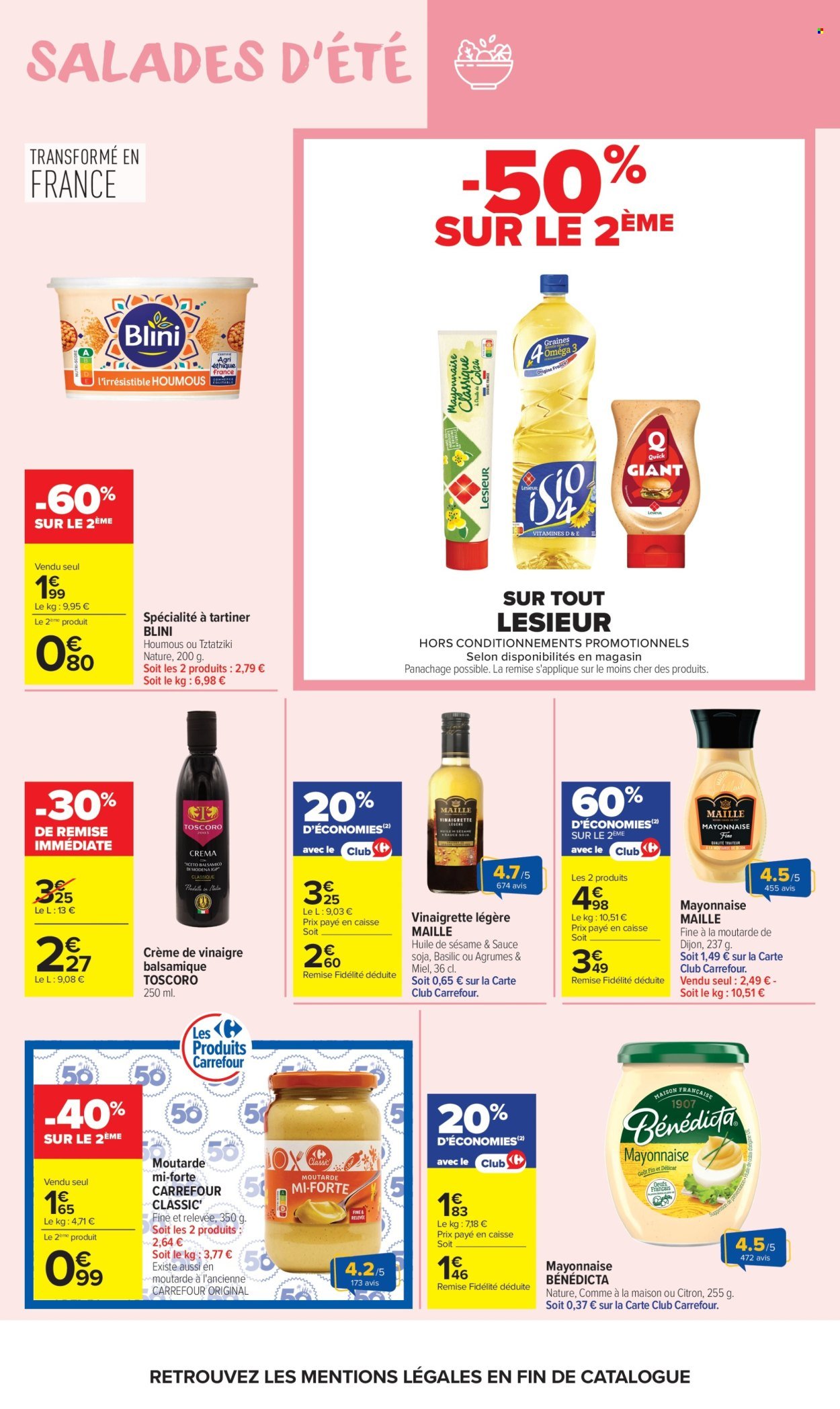 Catalogue CARREFOUR MARKET - SALADES D'ÉTÉ