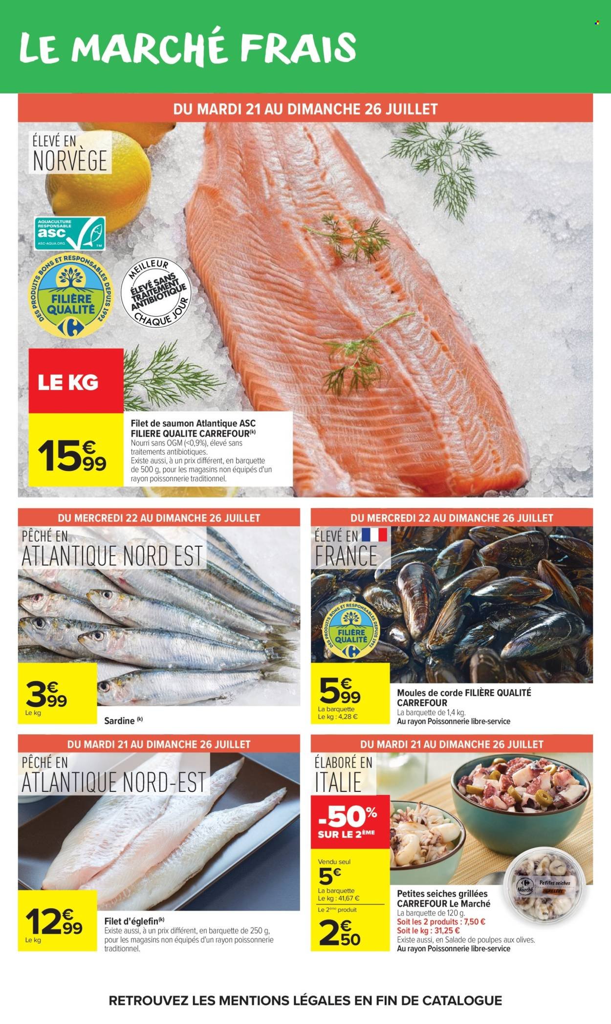 Catalogue CARREFOUR MARKET - SALADES D'ÉTÉ