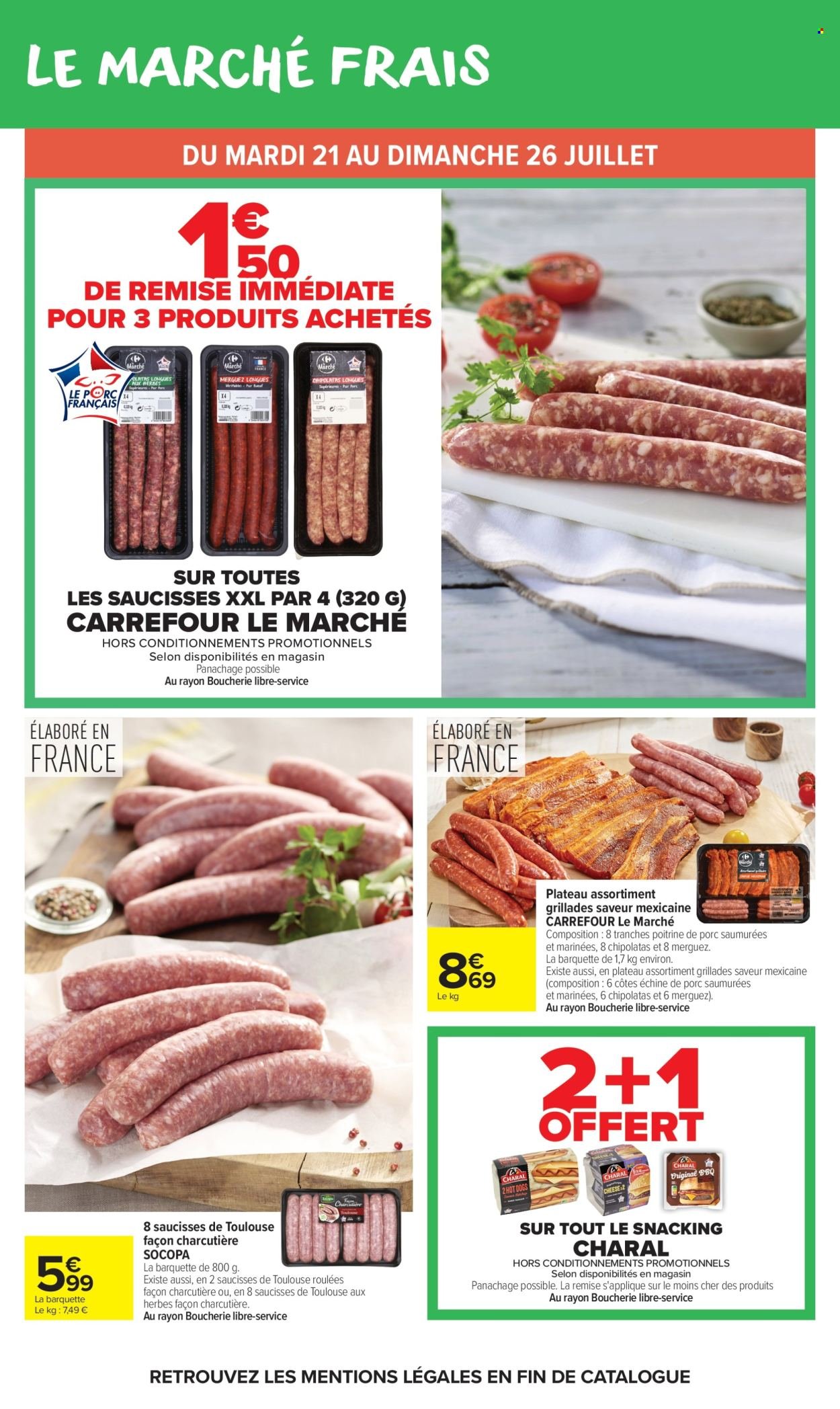 Catalogue CARREFOUR MARKET - SALADES D'ÉTÉ