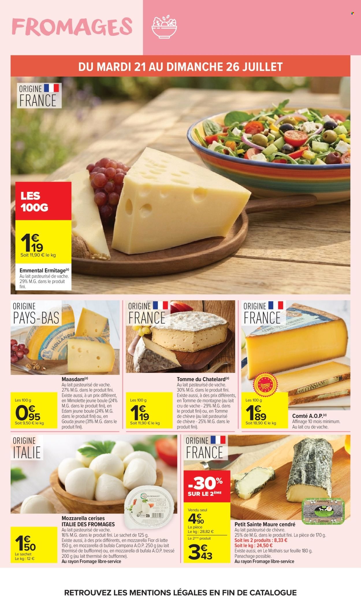 Catalogue CARREFOUR MARKET - SALADES D'ÉTÉ