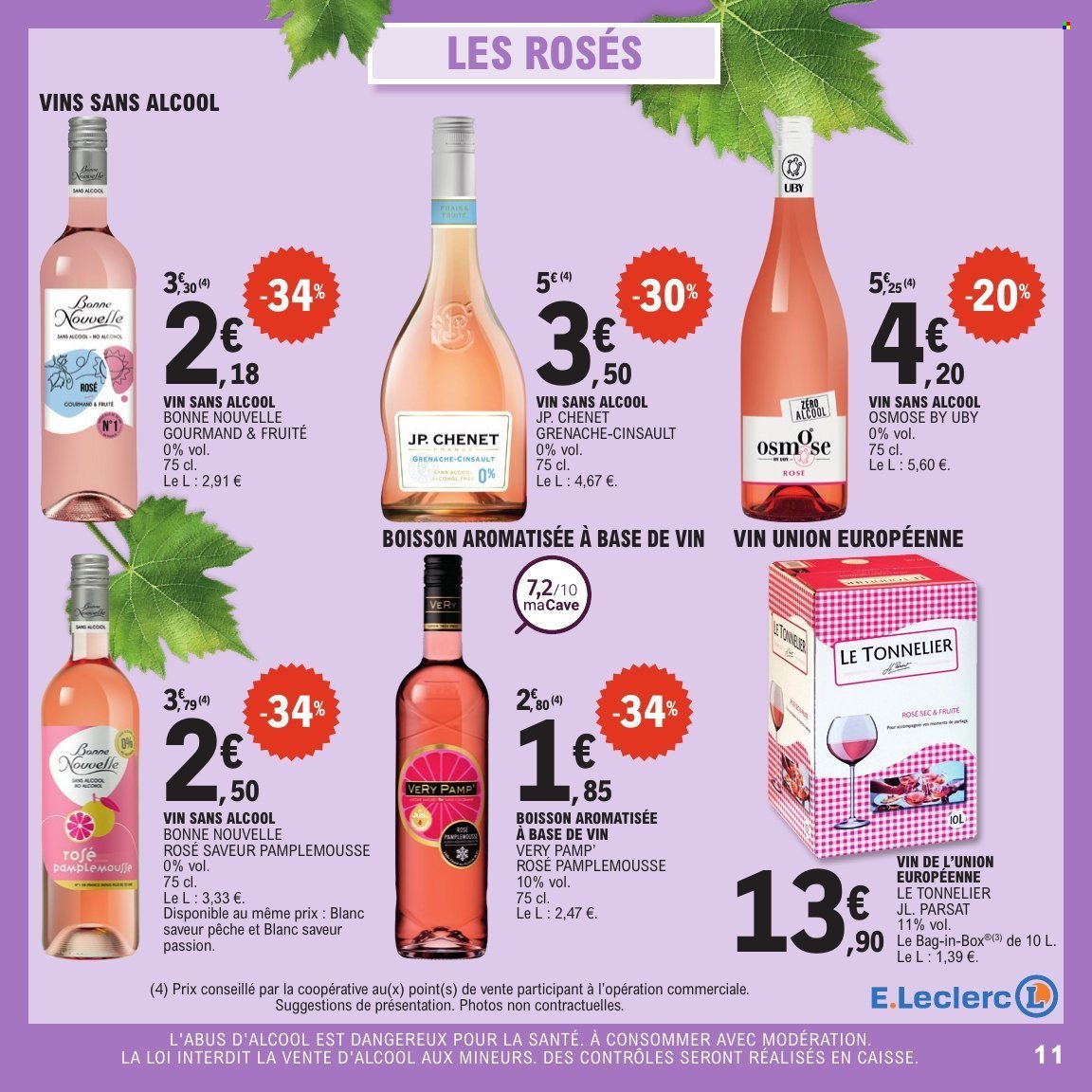 Catalogue E.LECLERC - Vins printemps (2026-04-14 - 2026-04-25)