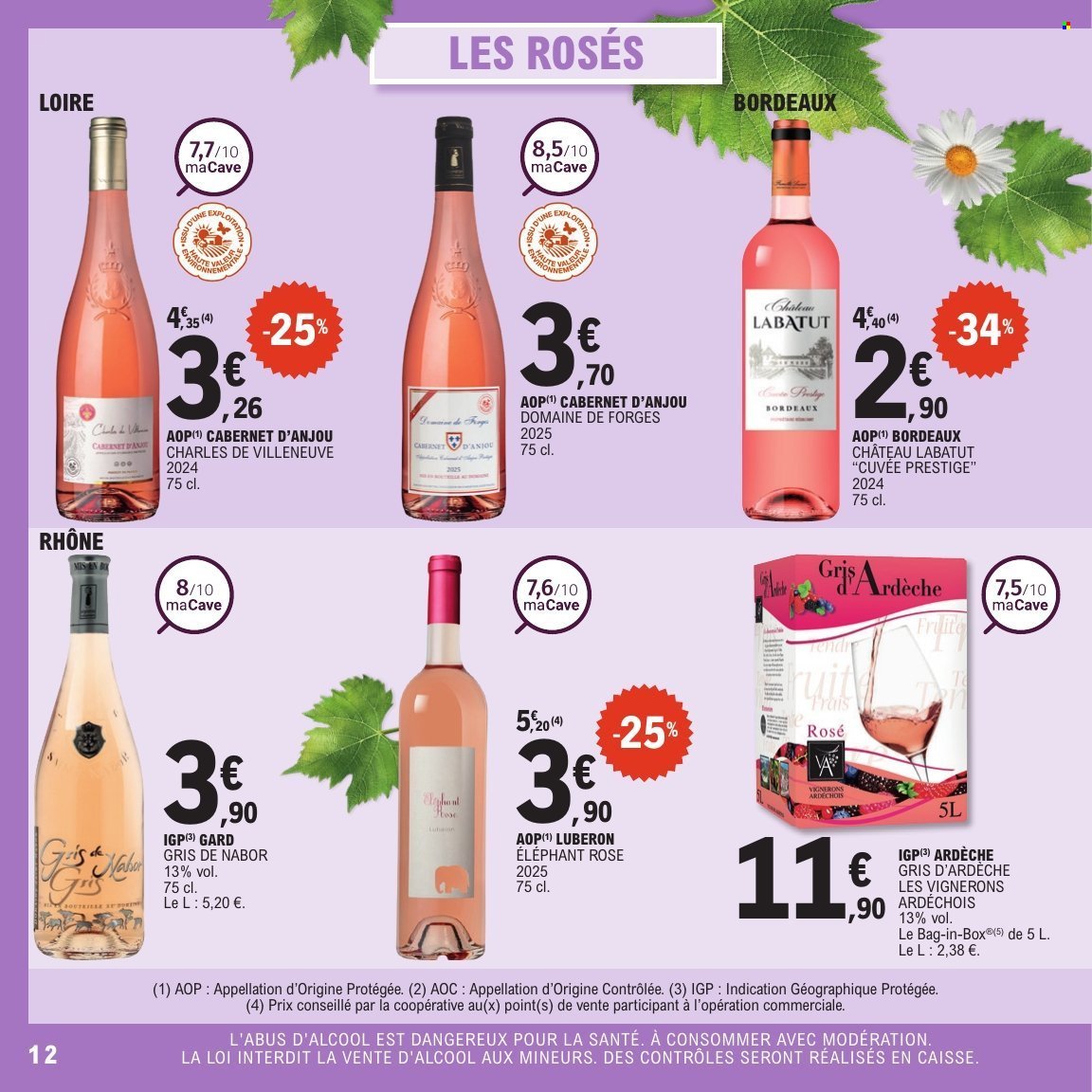 Catalogue E.LECLERC - Vins printemps (2026-04-14 - 2026-04-25)