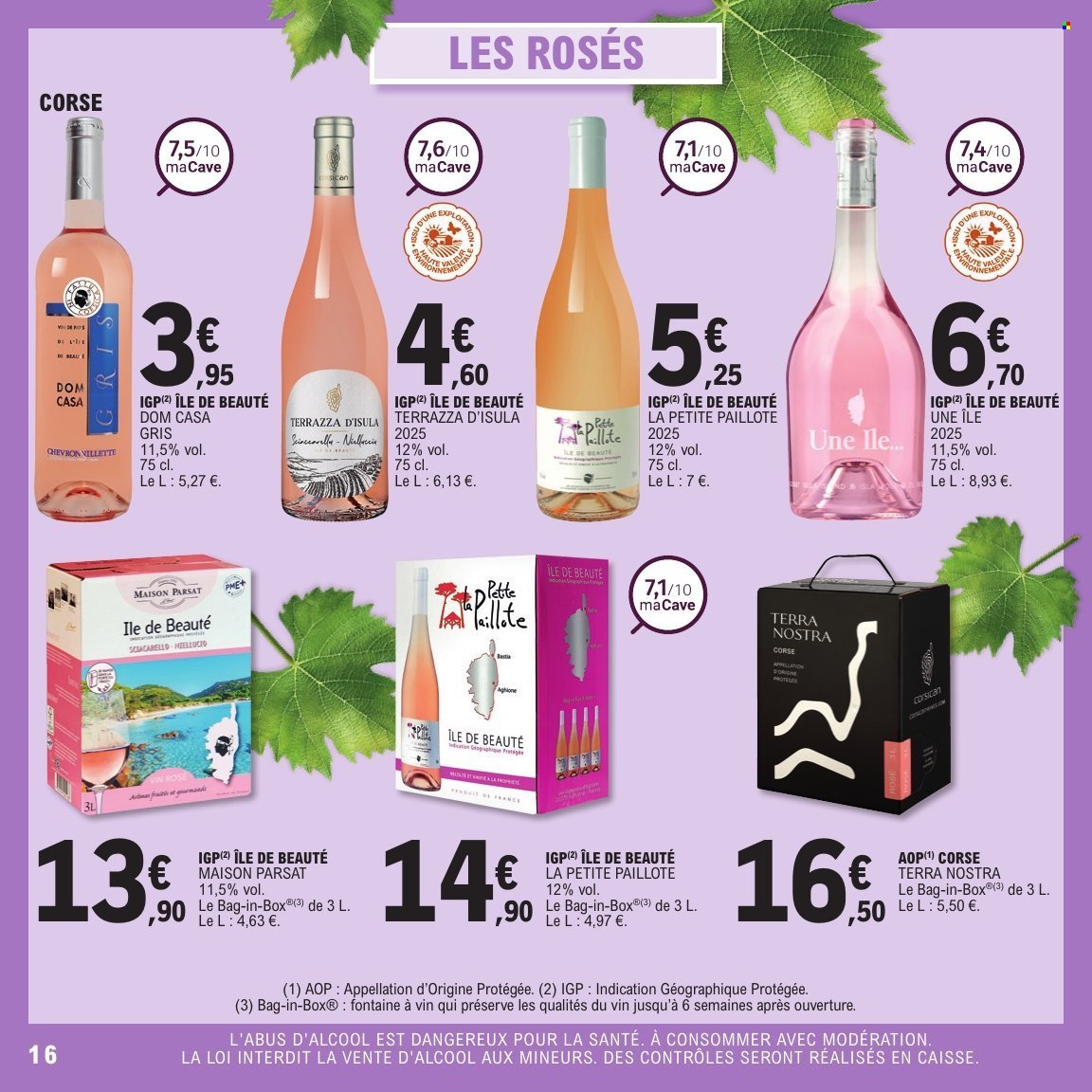 Catalogue E.LECLERC - Vins printemps (2026-04-14 - 2026-04-25)