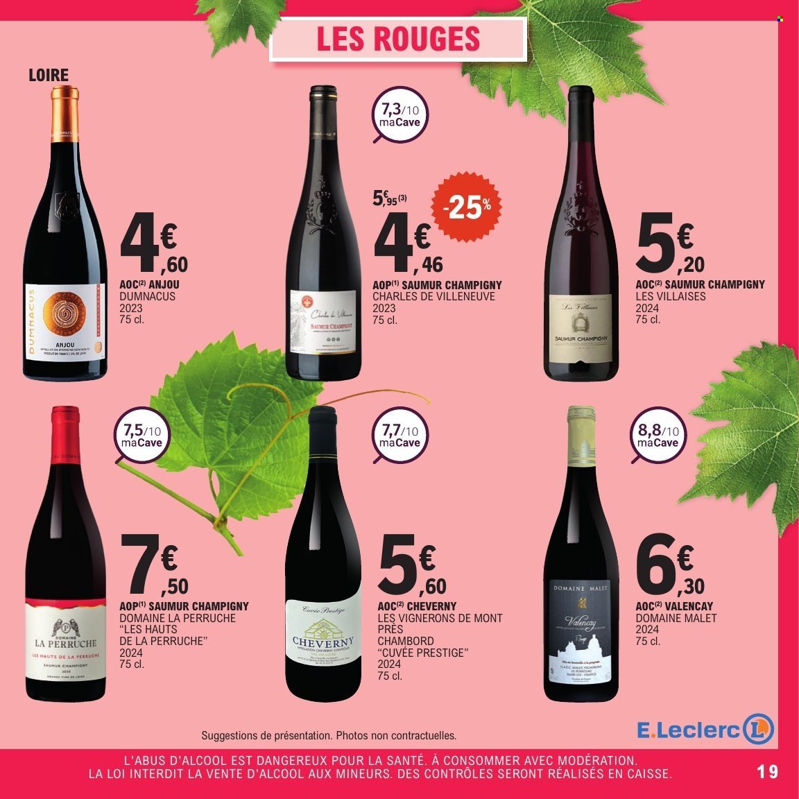 Catalogue E.LECLERC - Vins printemps (2026-04-14 - 2026-04-25)