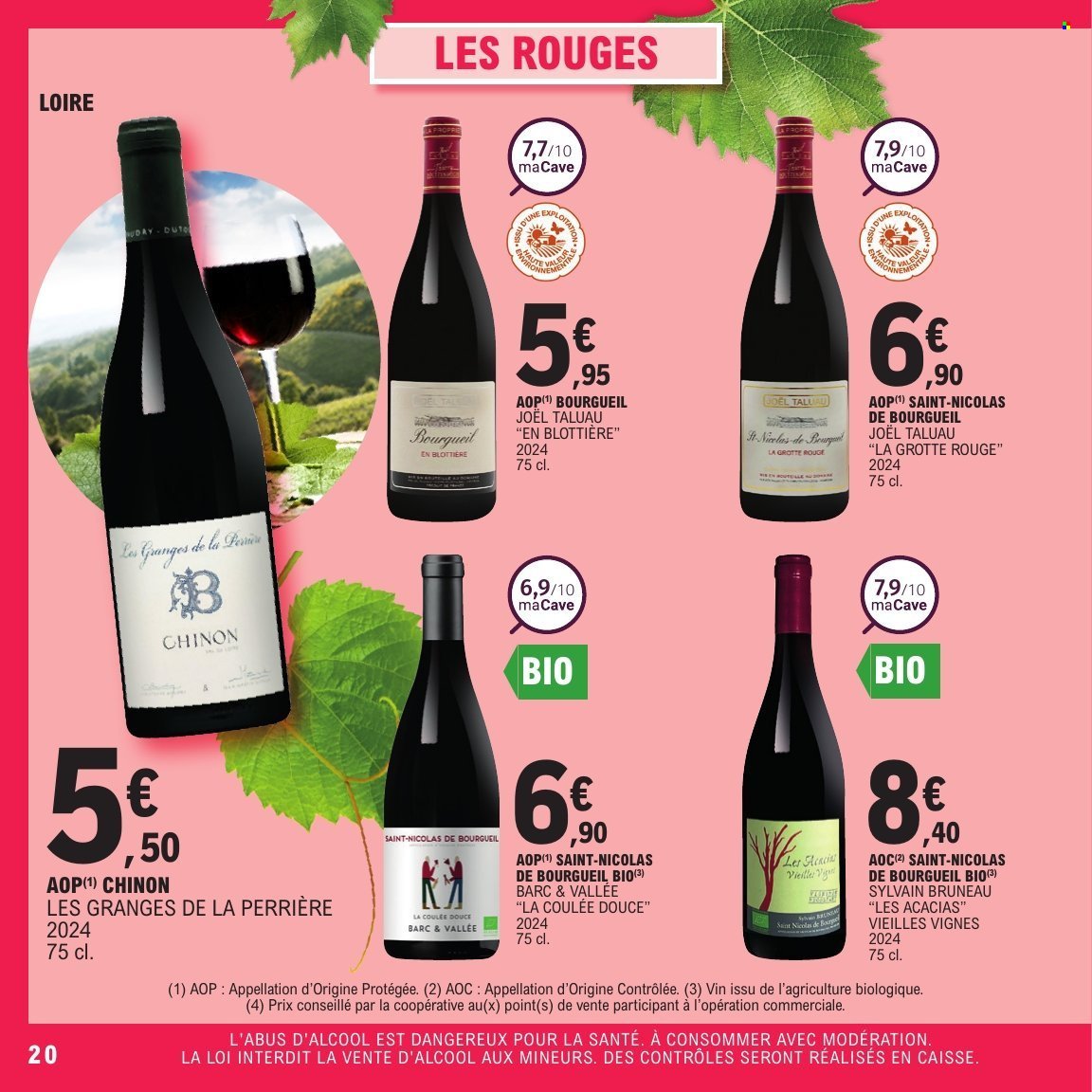 Catalogue E.LECLERC - Vins printemps (2026-04-14 - 2026-04-25)