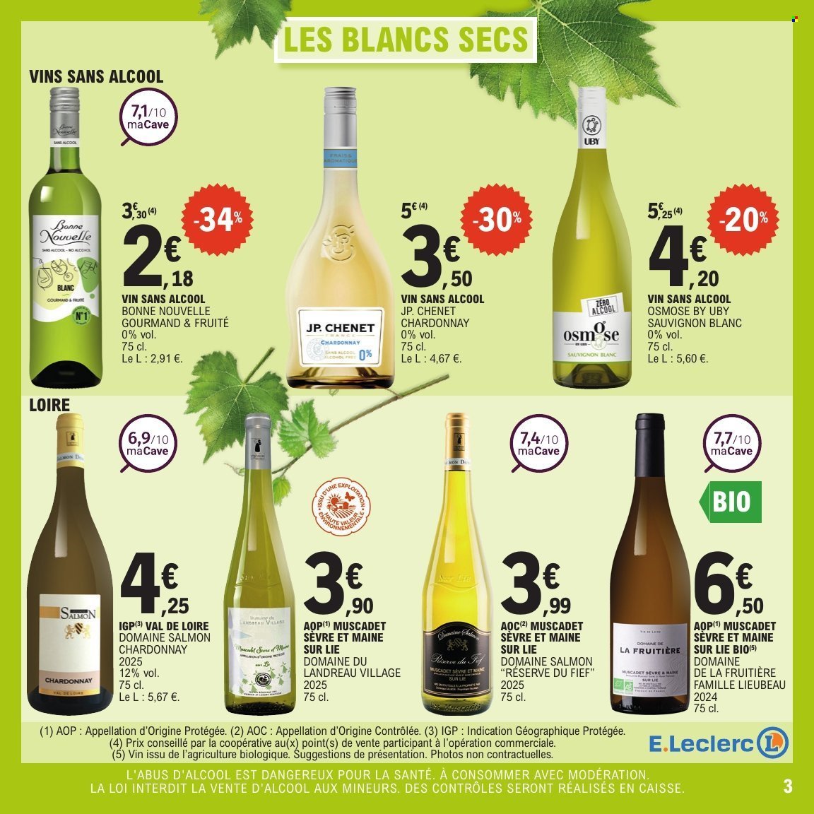 Catalogue E.LECLERC - Vins printemps