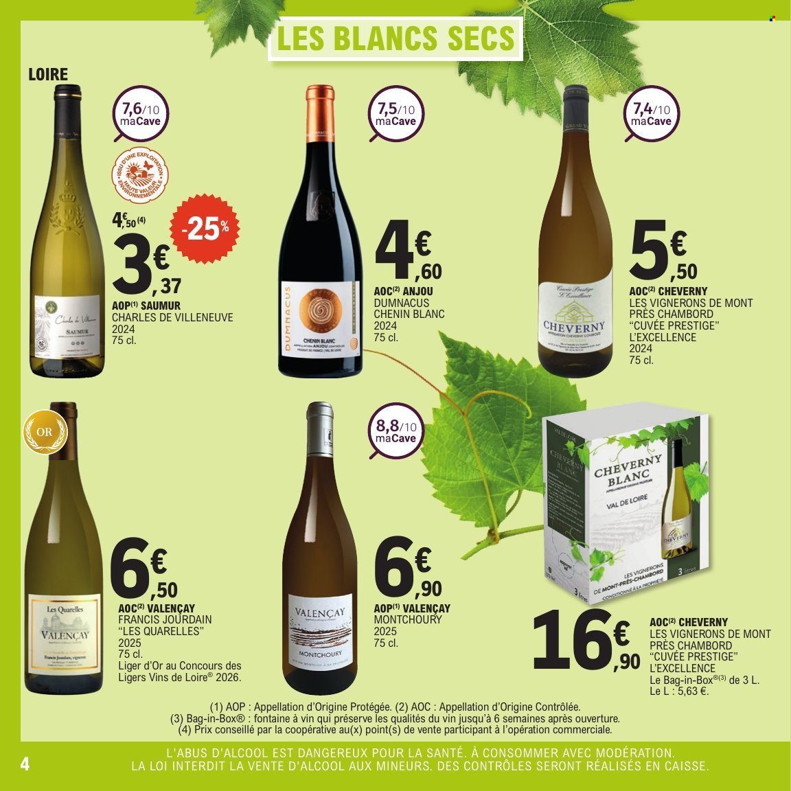 Catalogue E.LECLERC - Vins printemps (2026-04-14 - 2026-04-25)