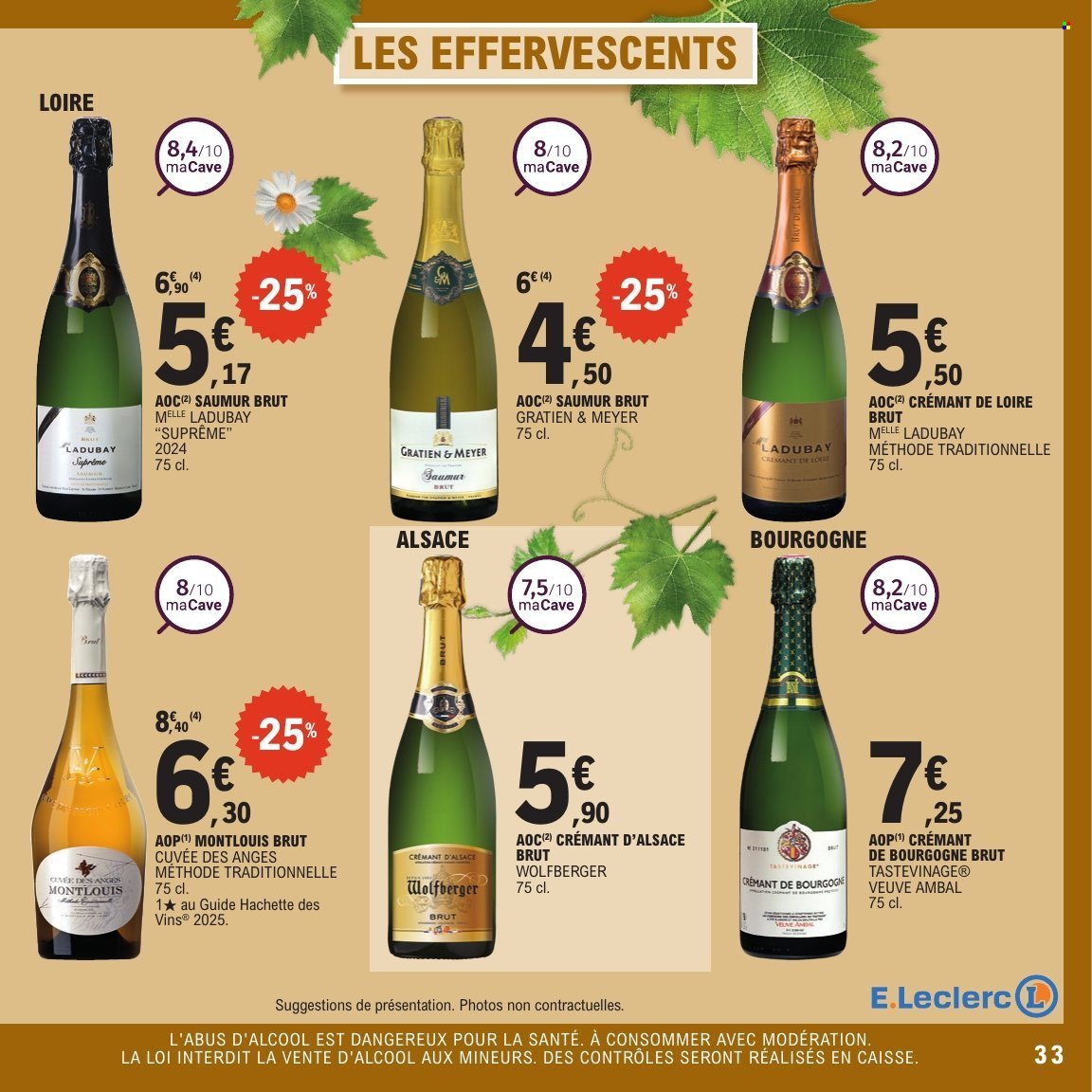 Catalogue E.LECLERC - Vins printemps (2026-04-14 - 2026-04-25)