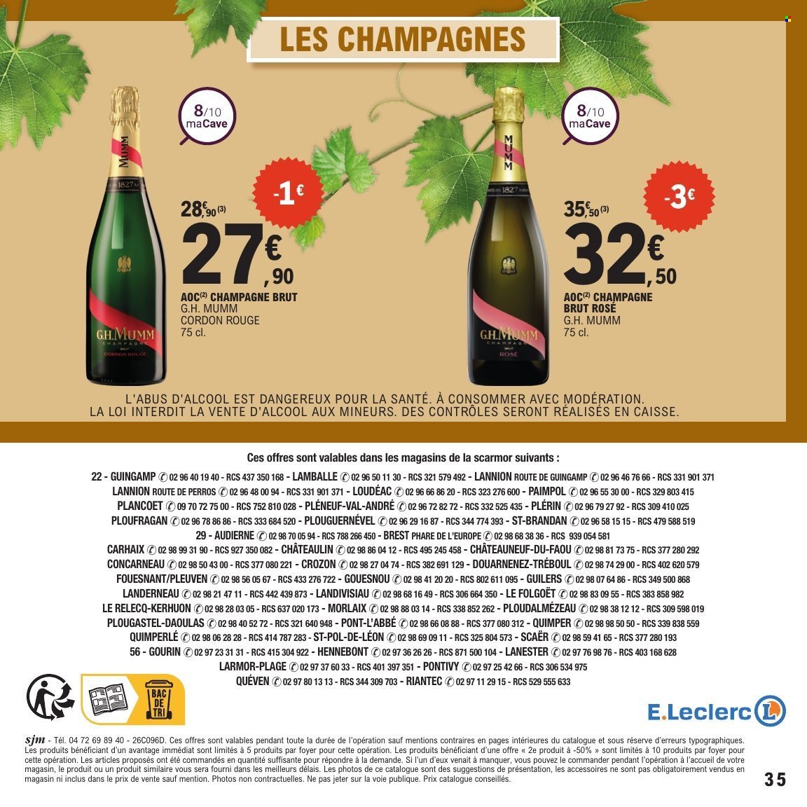 Catalogue E.LECLERC - Vins printemps