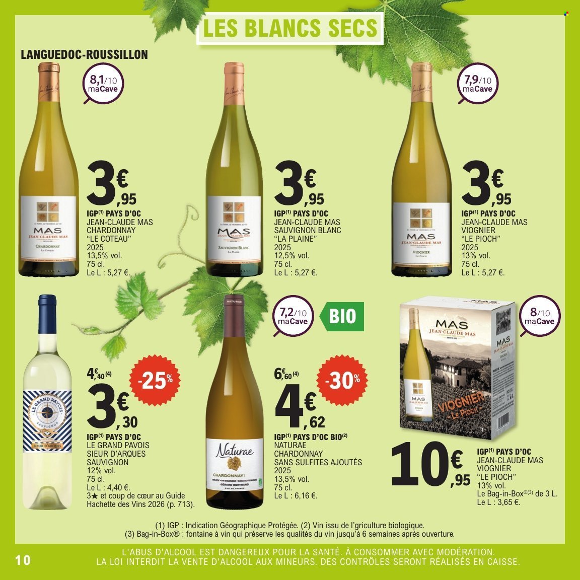 Catalogue E.LECLERC - Vins printemps (2026-04-14 - 2026-04-25)