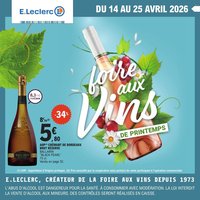 Catalogue E.LECLERC - Vins printemps
