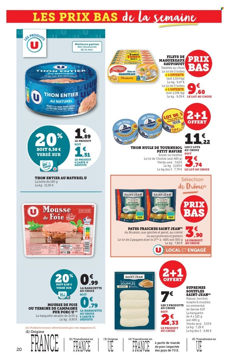 Catalogue HYPER U - Les prix bas de la semaine (2026-01-20 - 2026-02-01)