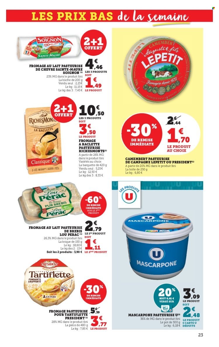 Catalogue HYPER U - Les prix bas de la semaine (2026-01-20 - 2026-02-01)