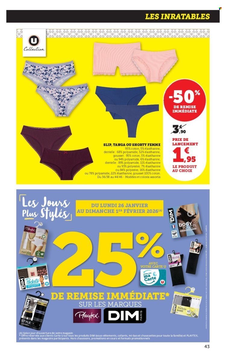 Catalogue HYPER U - Les prix bas de la semaine (2026-01-20 - 2026-02-01)