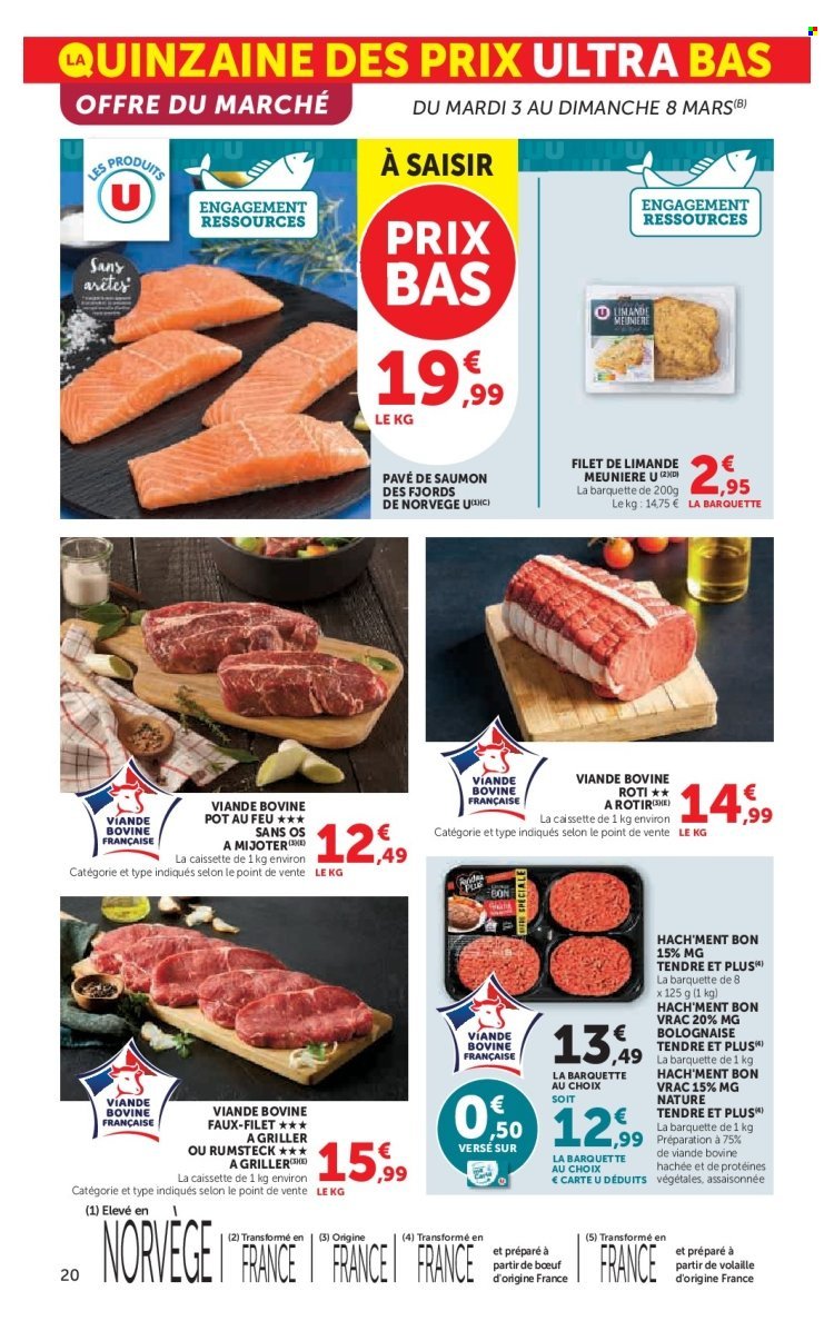 Catalogue SUPER U - Quinzaine des prix ultra bas (2026-03-03 - 2026-03-15)