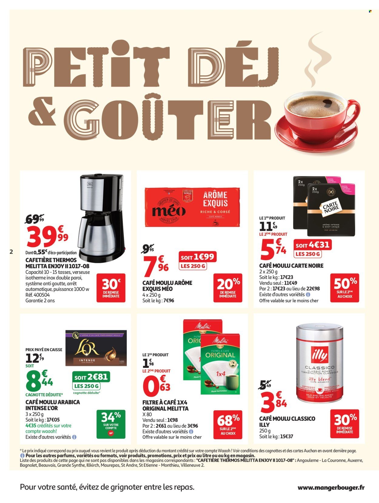 Catalogue AUCHAN - Des petits prix pour les grands moments de la journée (2025-10-07 - 2025-10-19)