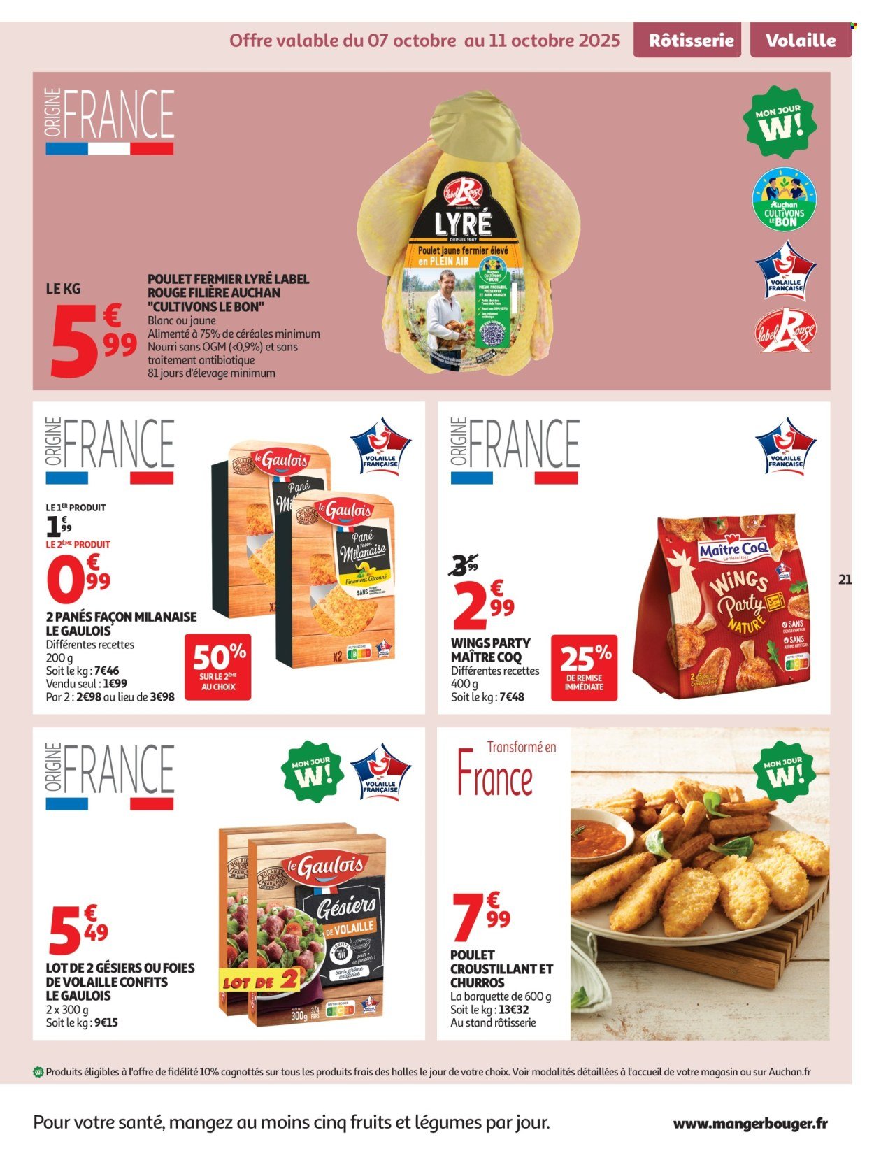 Catalogue AUCHAN - Des petits prix pour les grands moments de la journée (2025-10-07 - 2025-10-19)