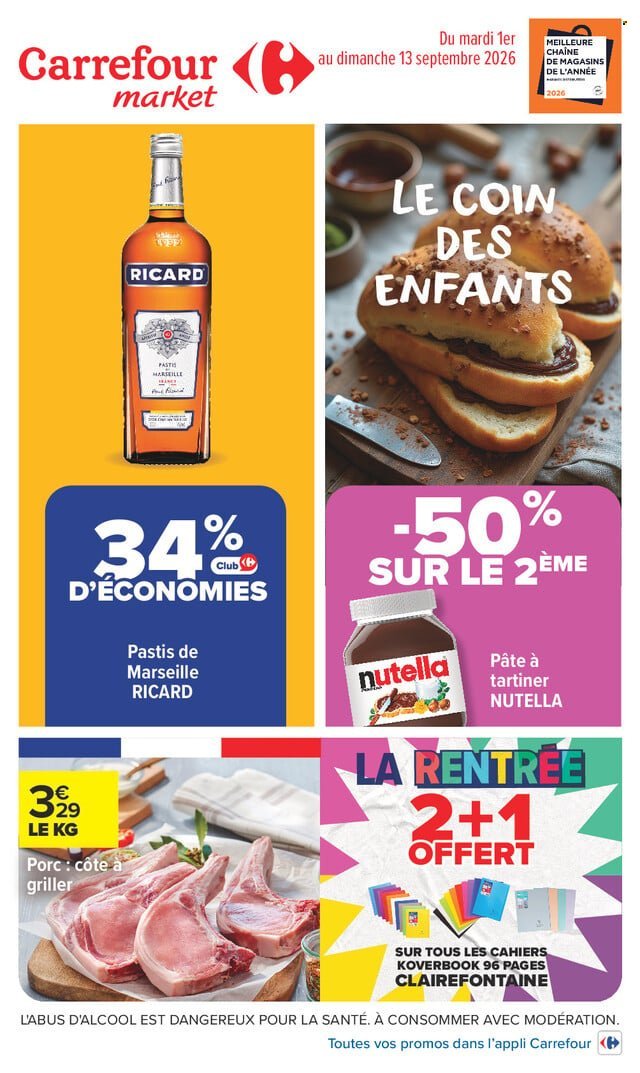 Catalogue CARREFOUR MARKET - LE COIN DES ENFANTS