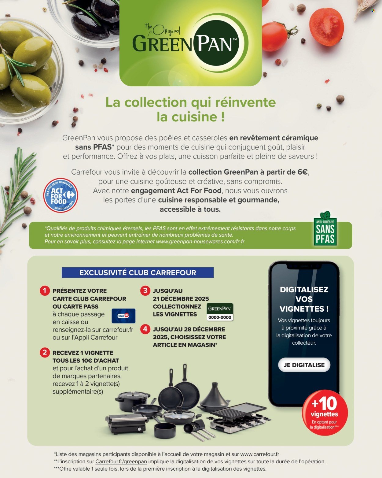 Catalogue CARREFOUR - GREEN PAN (2025-09-15 - 2025-12-28)