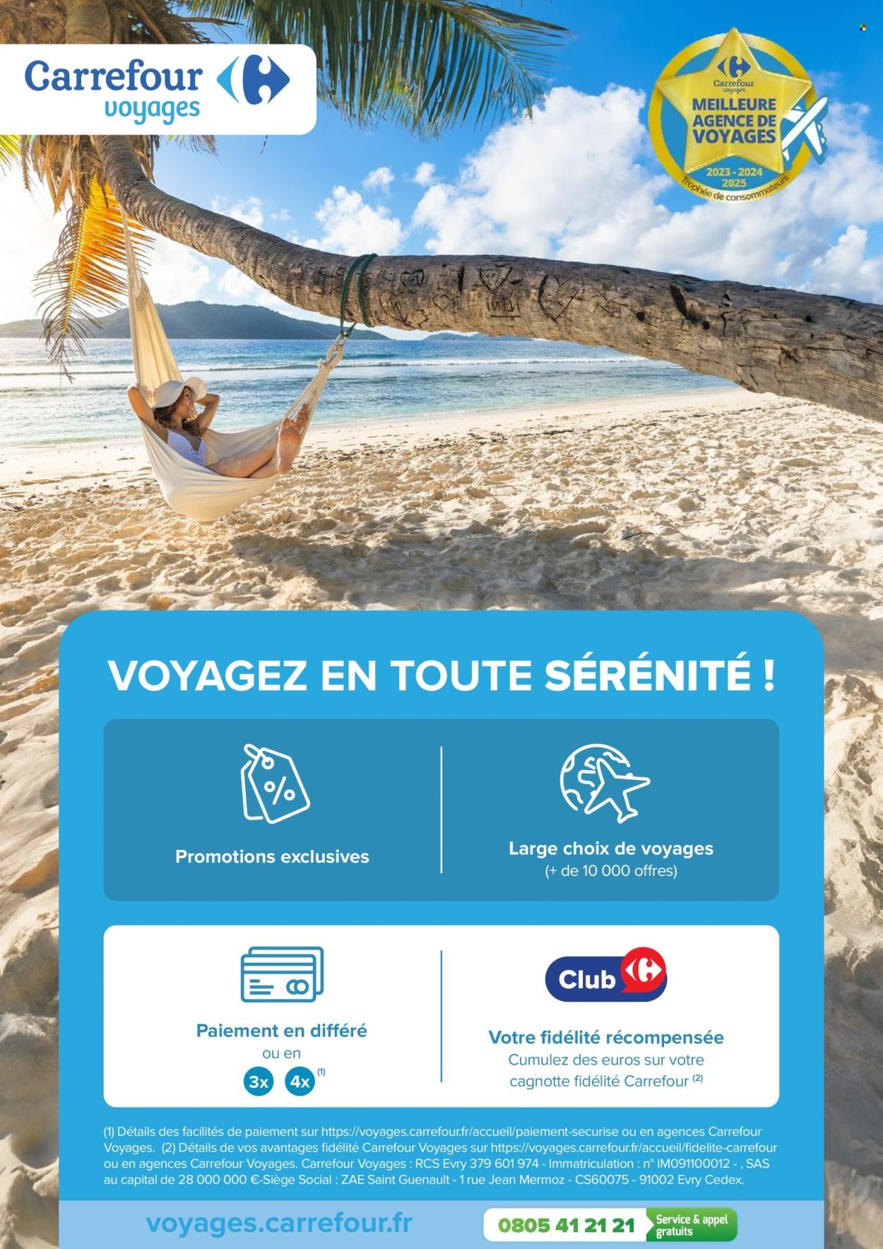 Catalogue CARREFOUR - VOYAGEZ TOUT SIMPLEMENT (2025-10-13 - 2026-01-18)