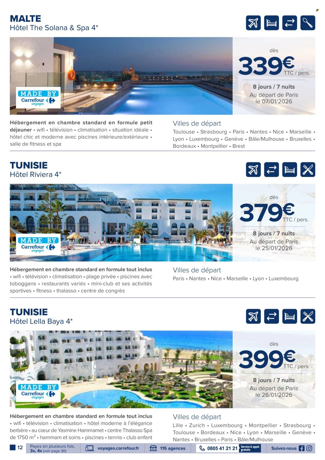 Catalogue CARREFOUR - VOYAGEZ TOUT SIMPLEMENT (2025-10-13 - 2026-01-18)