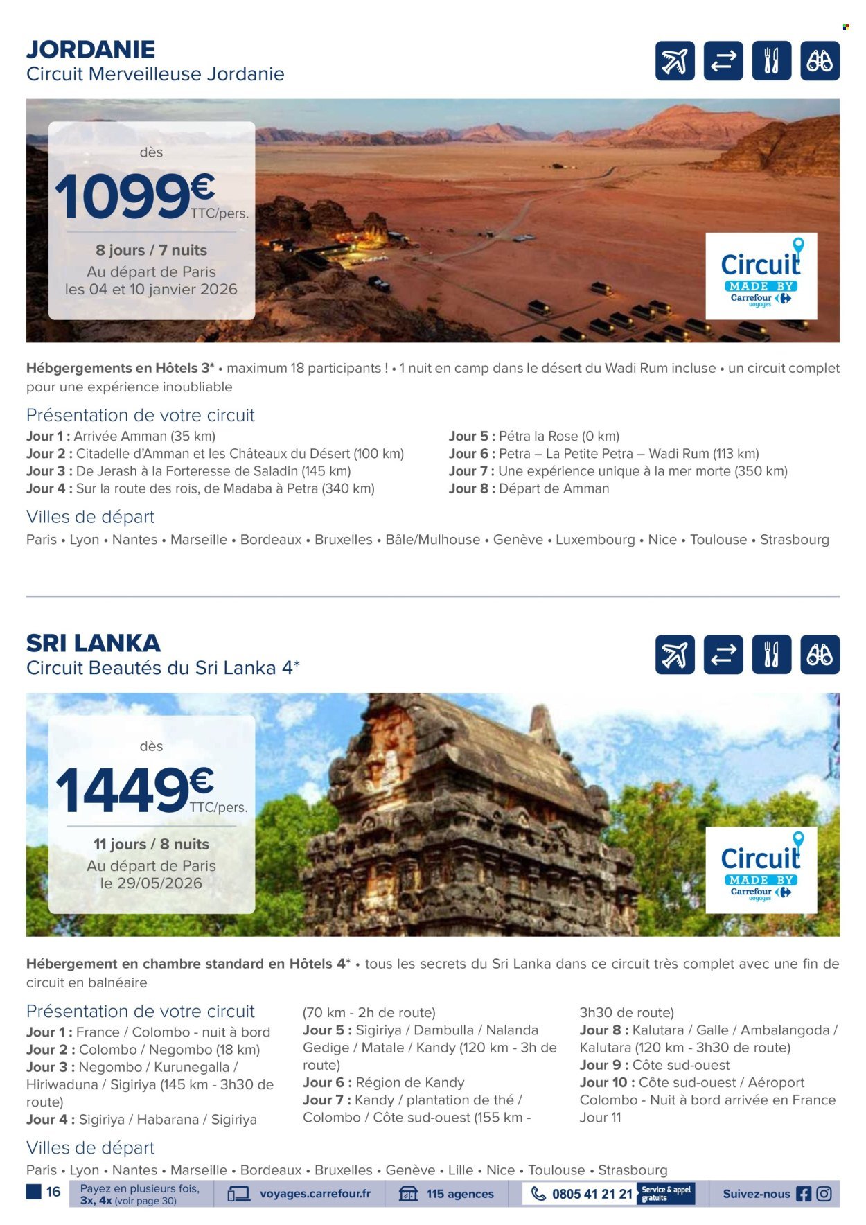 Catalogue CARREFOUR - VOYAGEZ TOUT SIMPLEMENT (2025-10-13 - 2026-01-18)