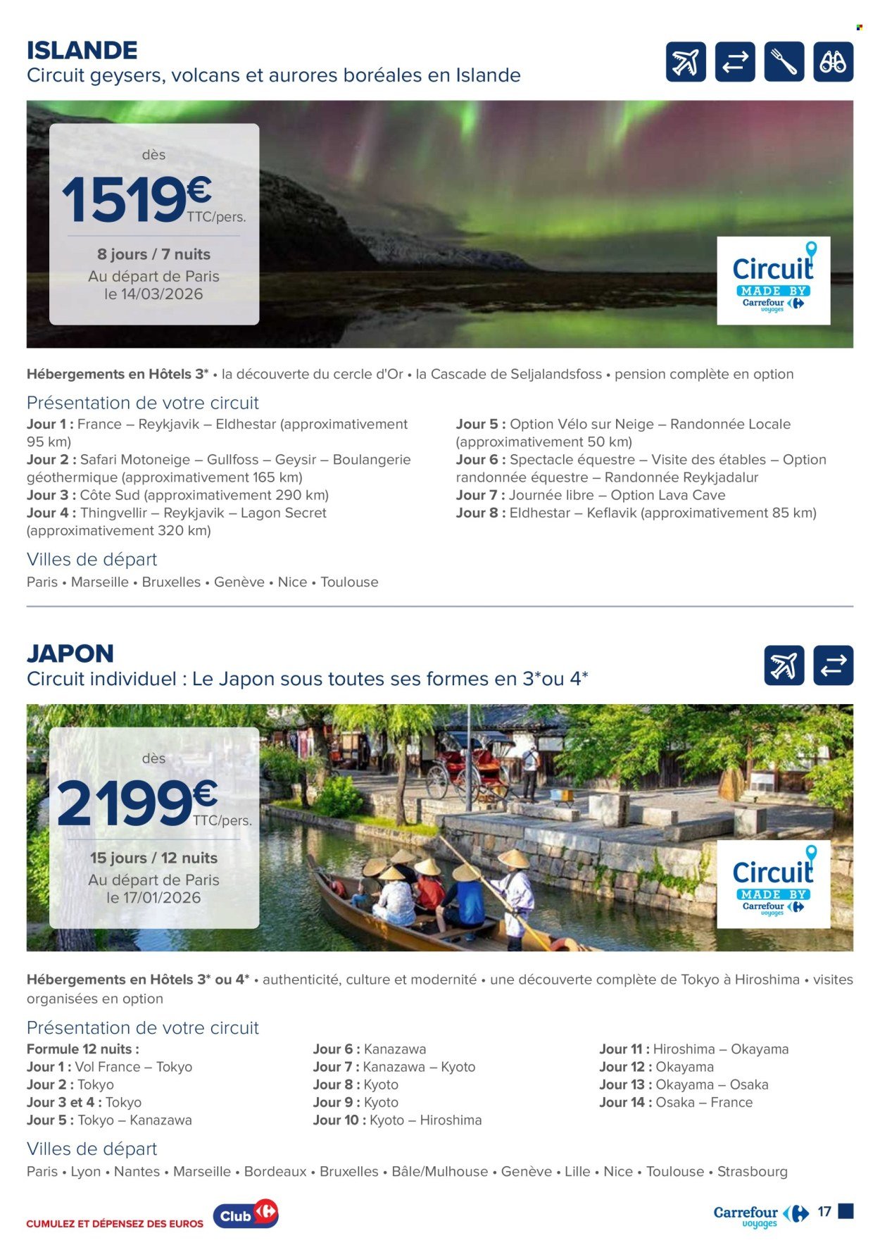 Catalogue CARREFOUR - VOYAGEZ TOUT SIMPLEMENT (2025-10-13 - 2026-01-18)