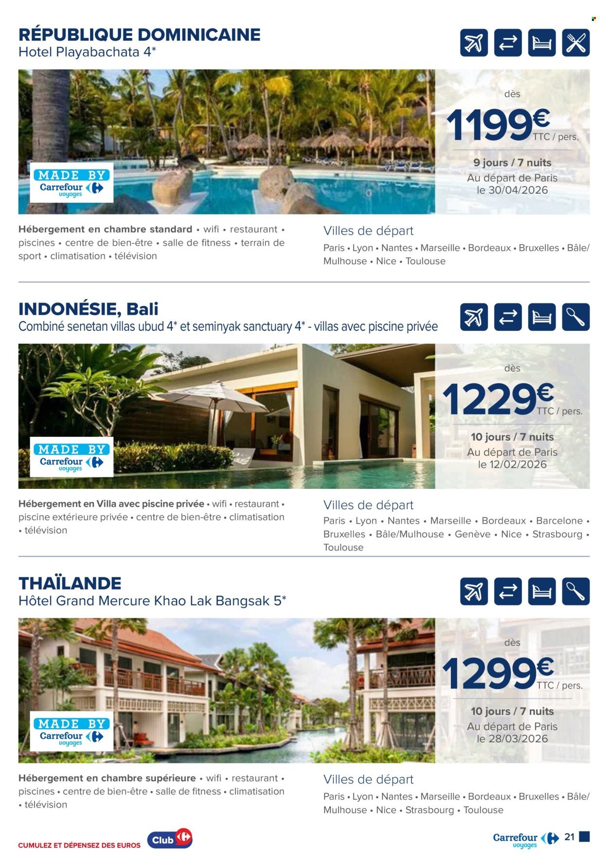 Catalogue CARREFOUR - VOYAGEZ TOUT SIMPLEMENT (2025-10-13 - 2026-01-18)