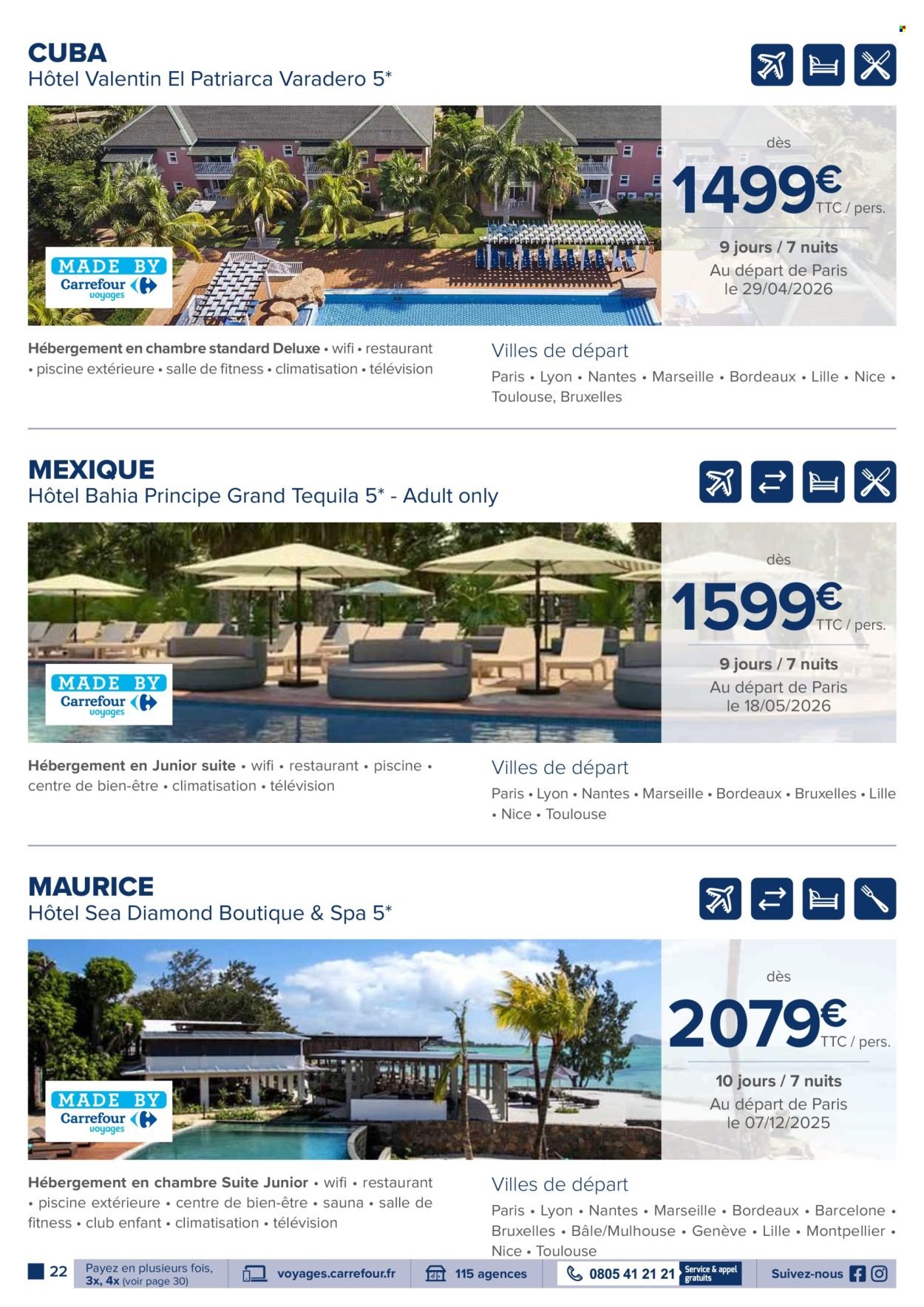 Catalogue CARREFOUR - VOYAGEZ TOUT SIMPLEMENT (2025-10-13 - 2026-01-18)