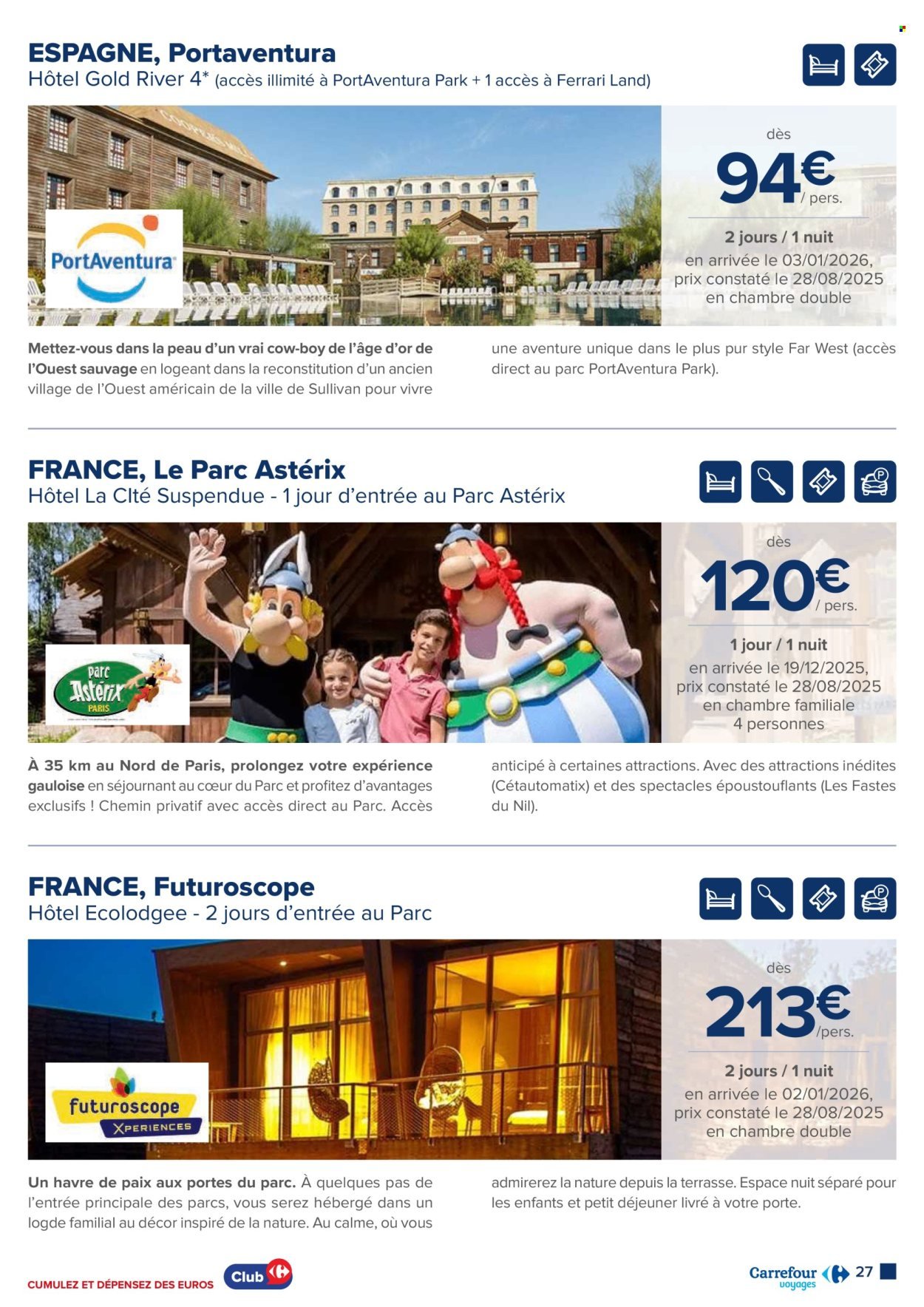 Catalogue CARREFOUR - VOYAGEZ TOUT SIMPLEMENT (2025-10-13 - 2026-01-18)