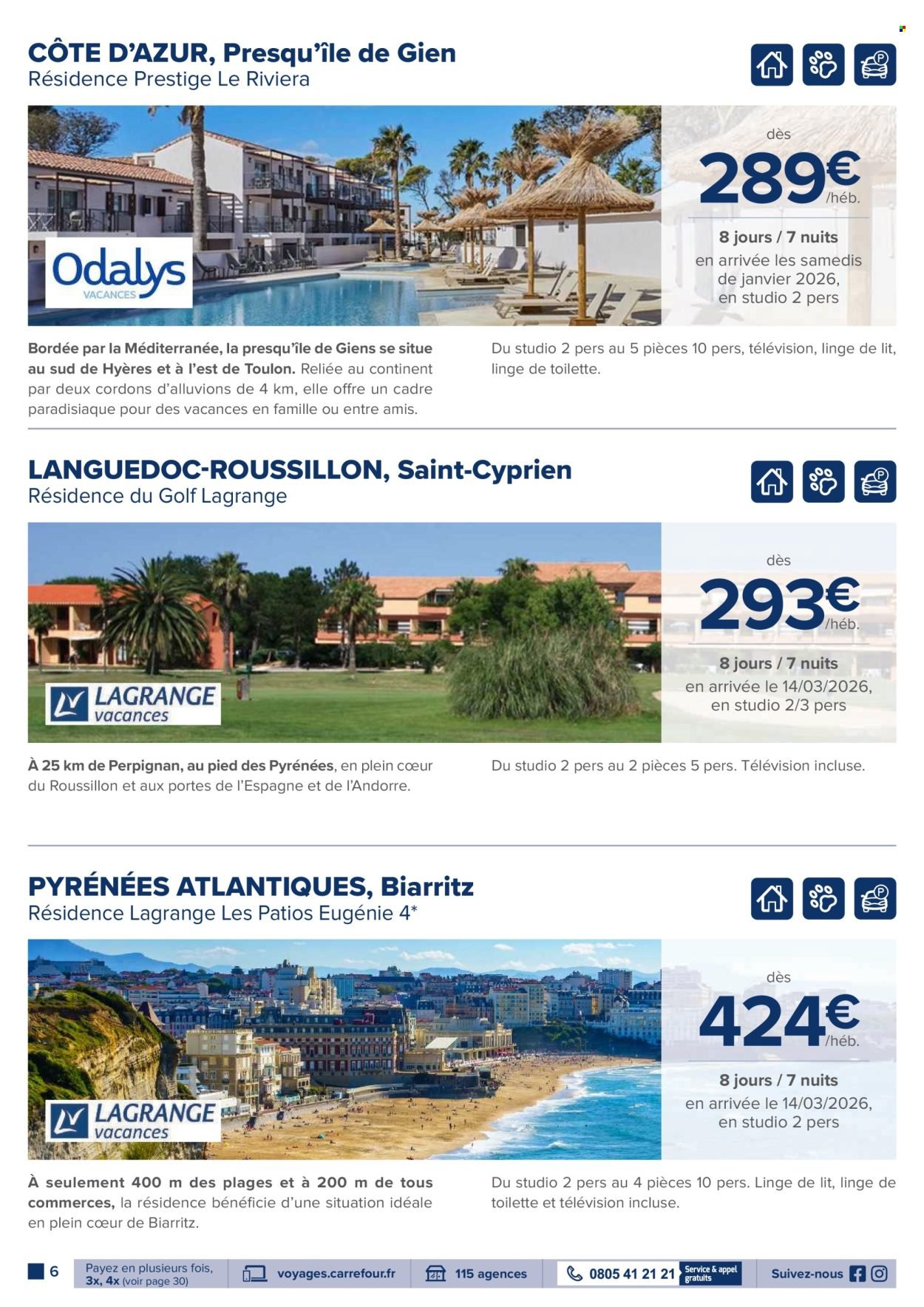 Catalogue CARREFOUR - VOYAGEZ TOUT SIMPLEMENT (2025-10-13 - 2026-01-18)