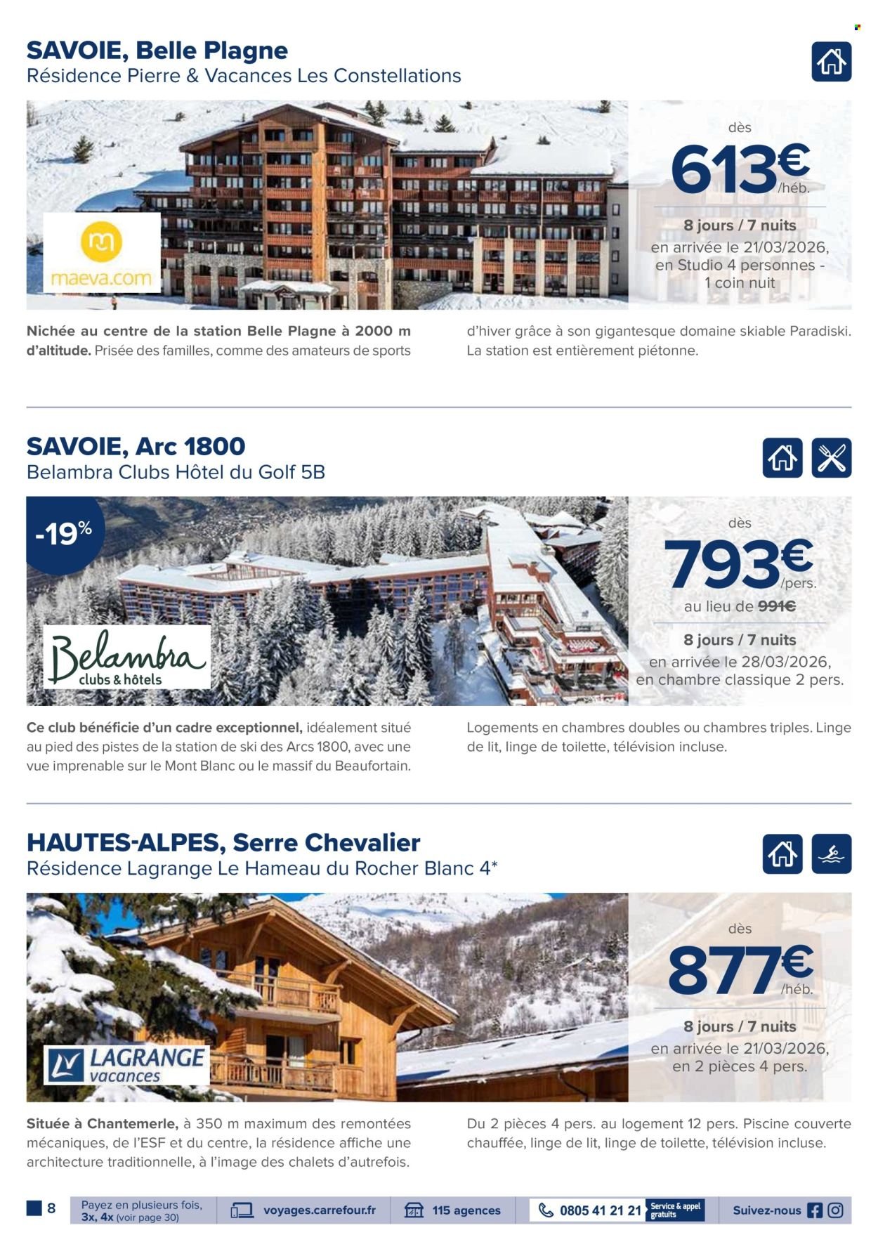 Catalogue CARREFOUR - VOYAGEZ TOUT SIMPLEMENT (2025-10-13 - 2026-01-18)