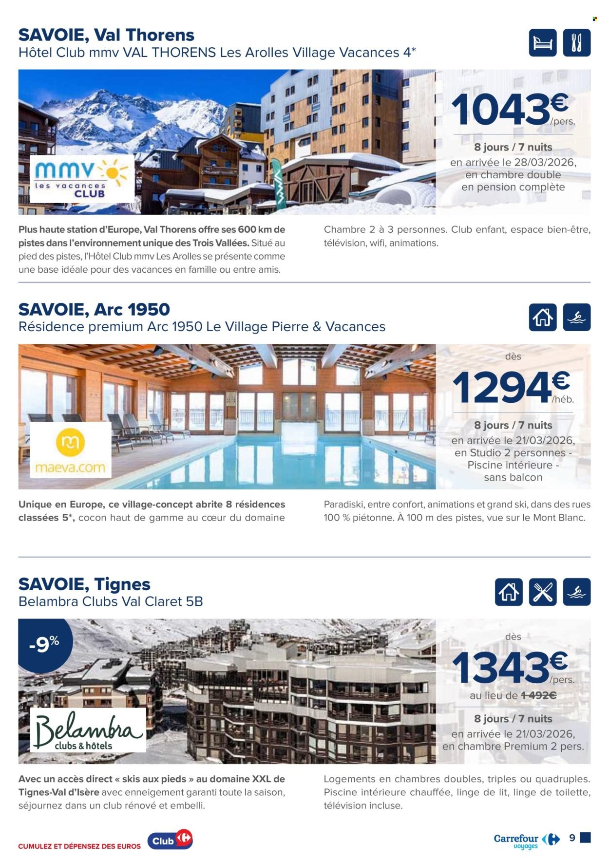 Catalogue CARREFOUR - VOYAGEZ TOUT SIMPLEMENT (2025-10-13 - 2026-01-18)