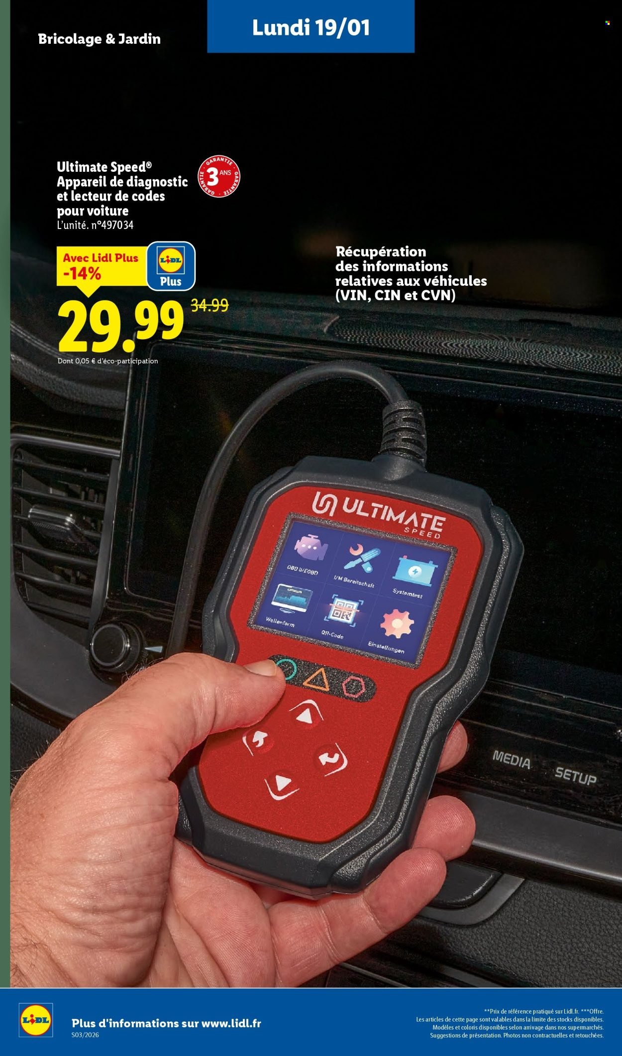 Catalogue LIDL - Les soldes Lidl, ça vaut le coup. (2026-01-15 - 2026-01-19)