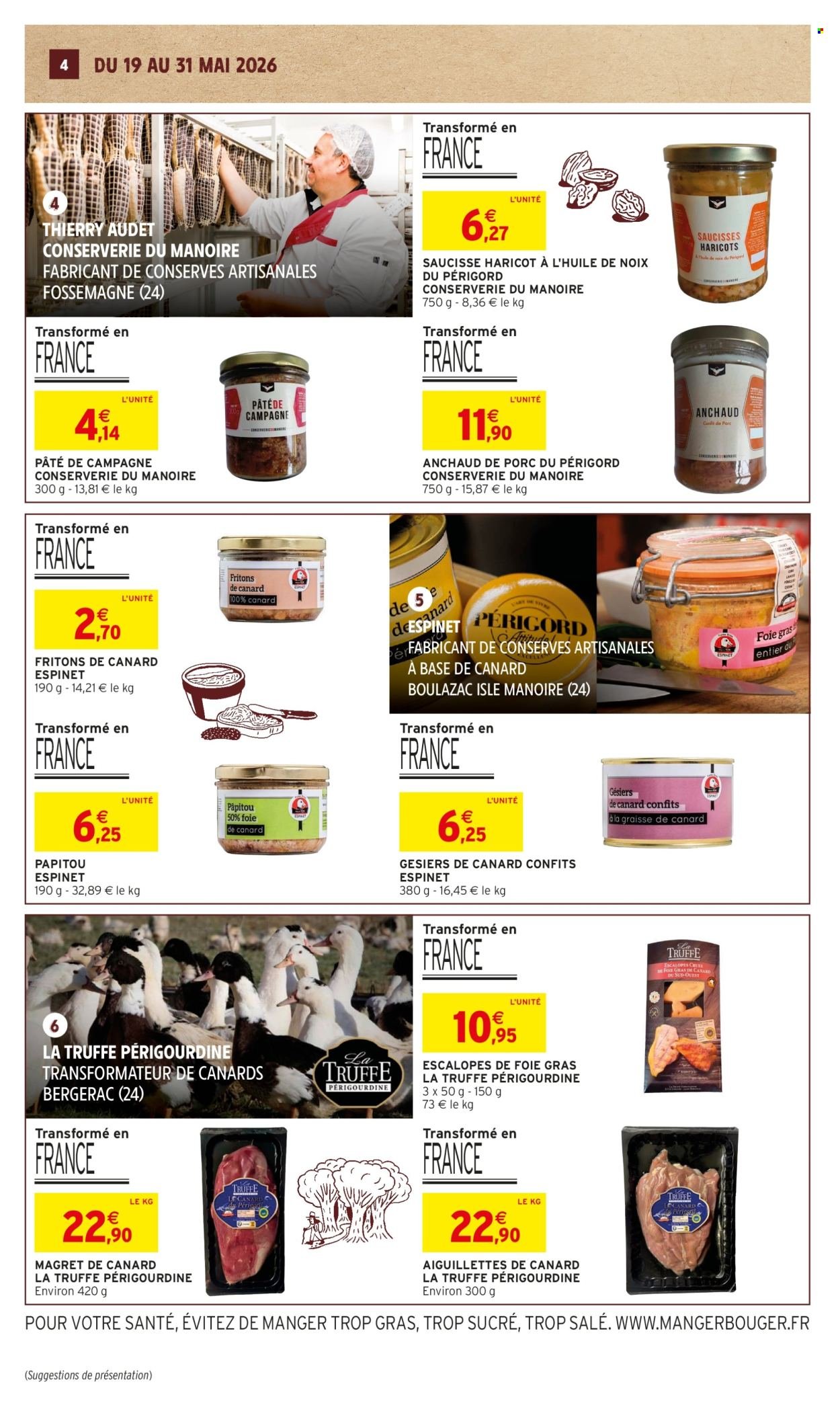Catalogue INTERMARCHÉ - LA QUINZAINE DES PRODUCTEURS LOCAUX DE DORDOGNE (2026-05-19 - 2026-05-31)